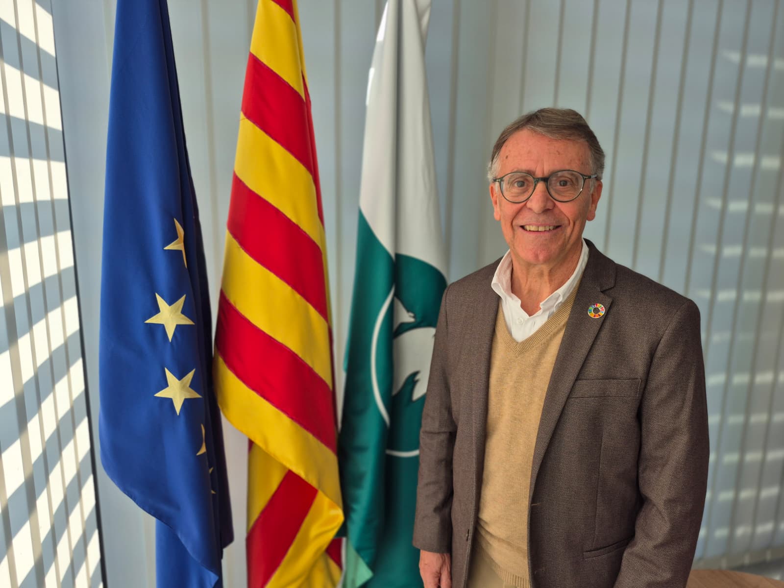 Josep Maria Riba, president de l'EMD de Bellaterra FOTO: TOT Sant Cugat