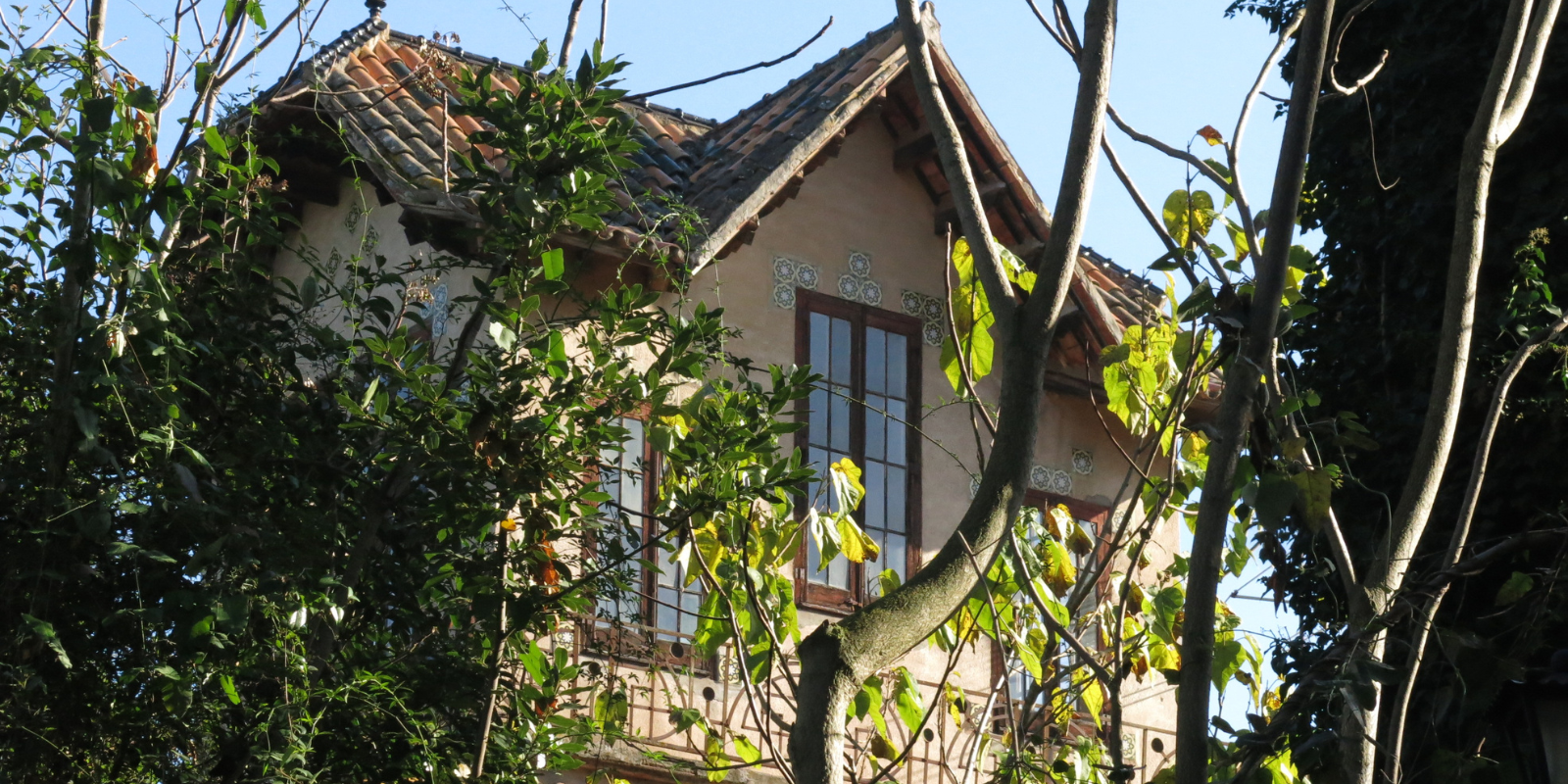 La casa Calado a Sant Cugat. FOTO: Arxiu