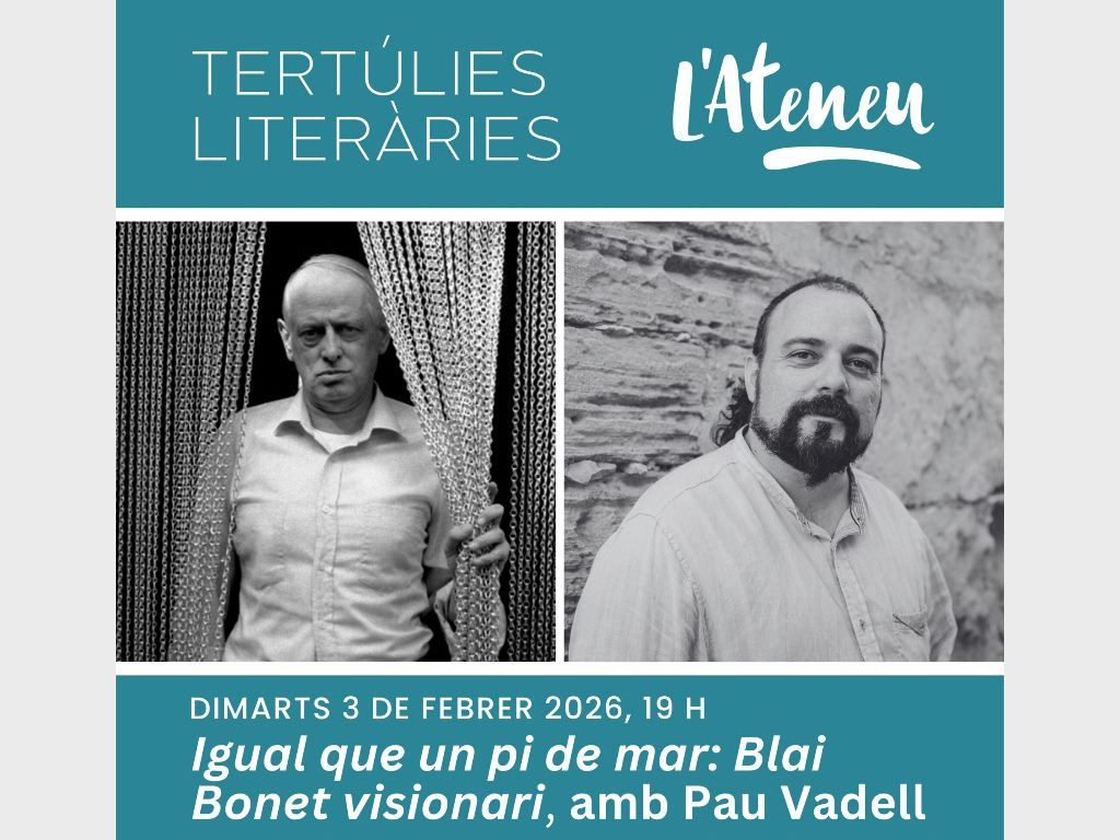 tertulies literaries blai bonet pau vadell