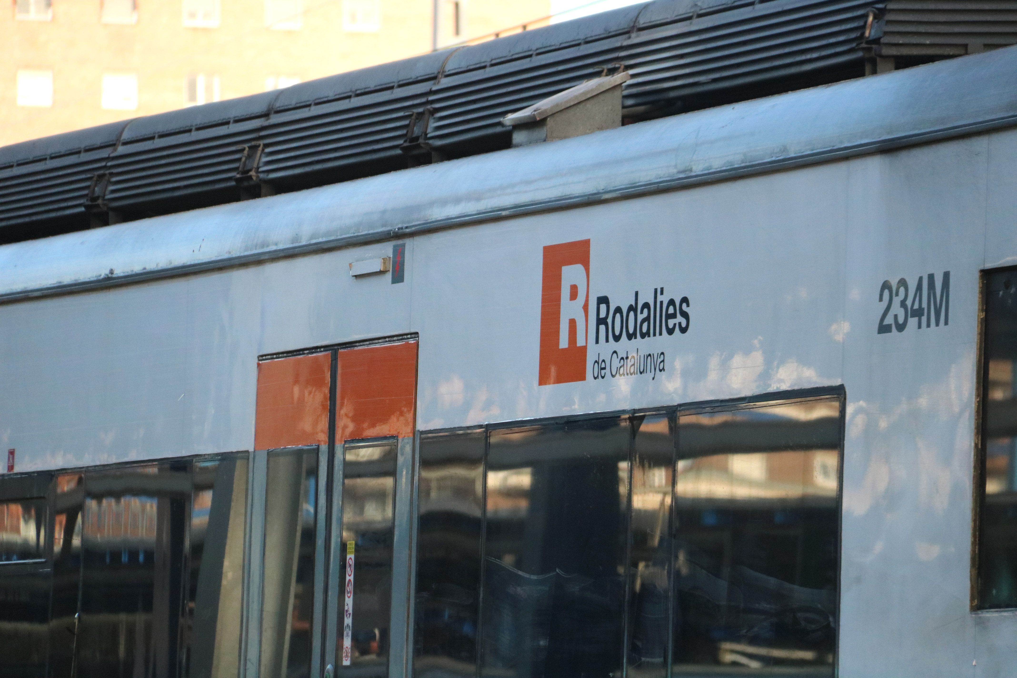 Sense trens de Rodalies a Sant Cugat FOTO: ACN