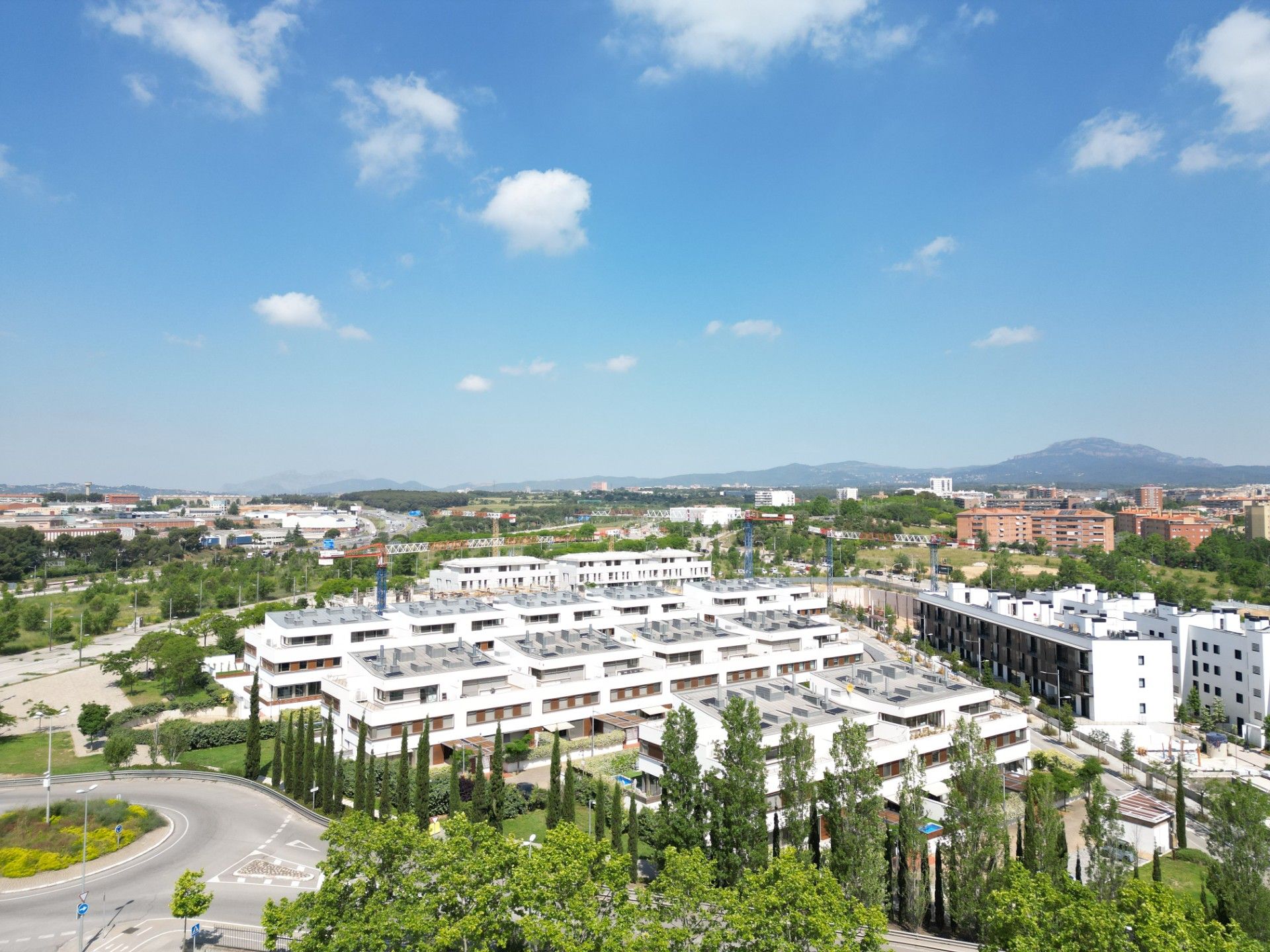 Promoció de pisos i cases de lloguer de la promoció Nou Can Gambús de Sabadell. FOTO: Cedida