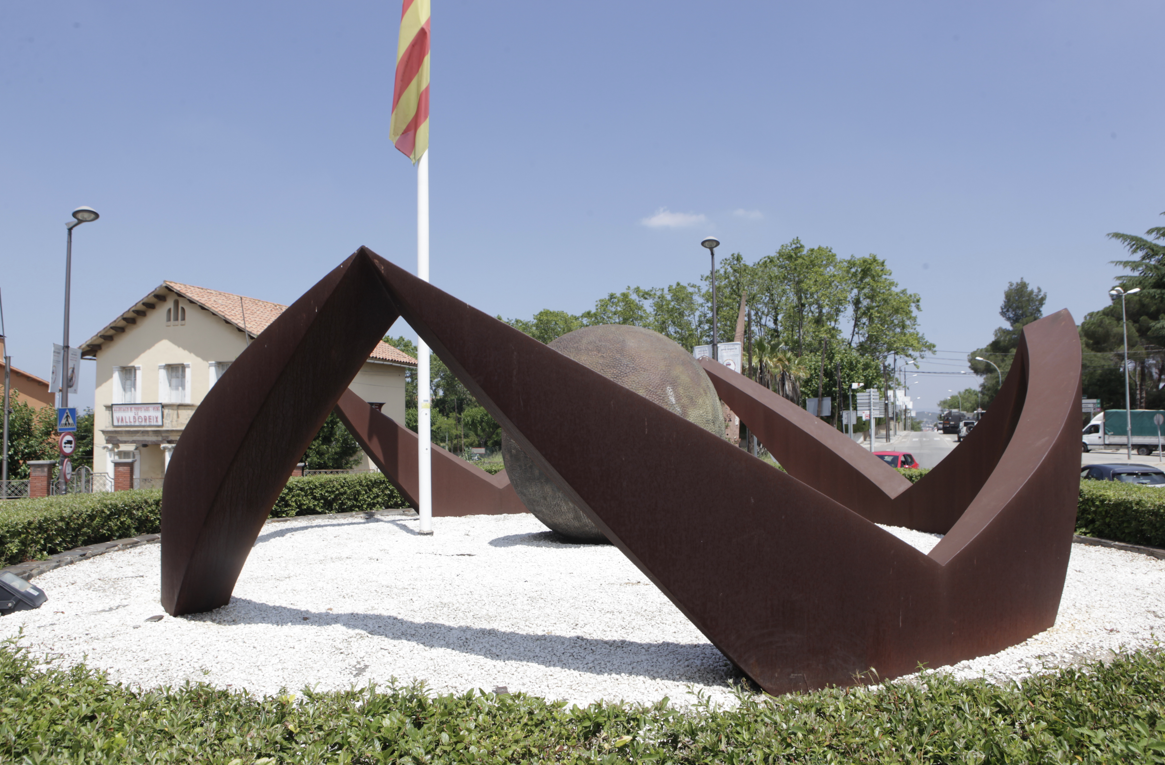 Plaça Can Cadena de Valldoreix. FOTO: Arxiu