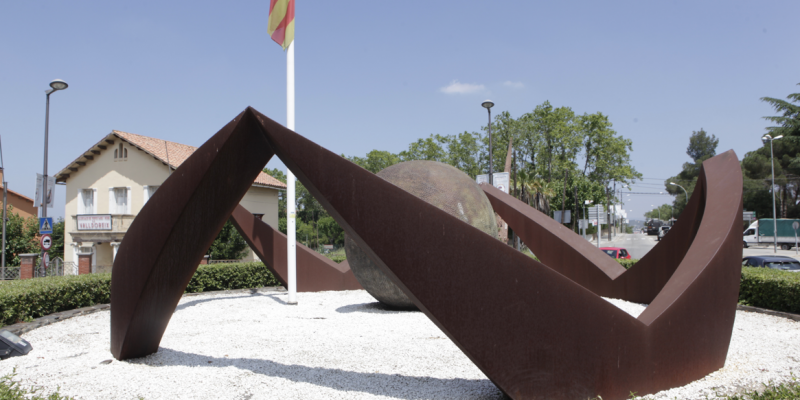 Plaça Can Cadena de Valldoreix. FOTO: Arxiu