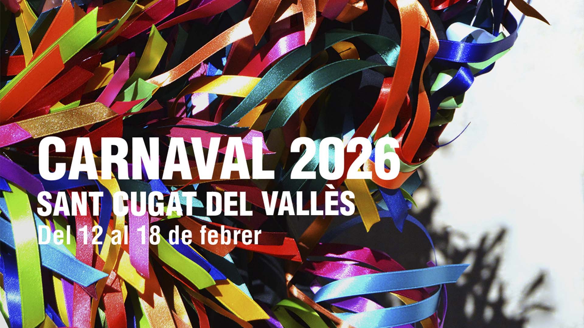 Cartell de Carnaval de Sant Cugat 2026