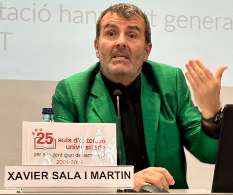 Xavier Sala i Martin FOTO: Cedida