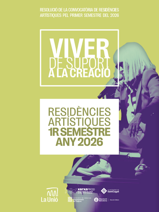 Cartell Viver de creació FOTO: Cedida