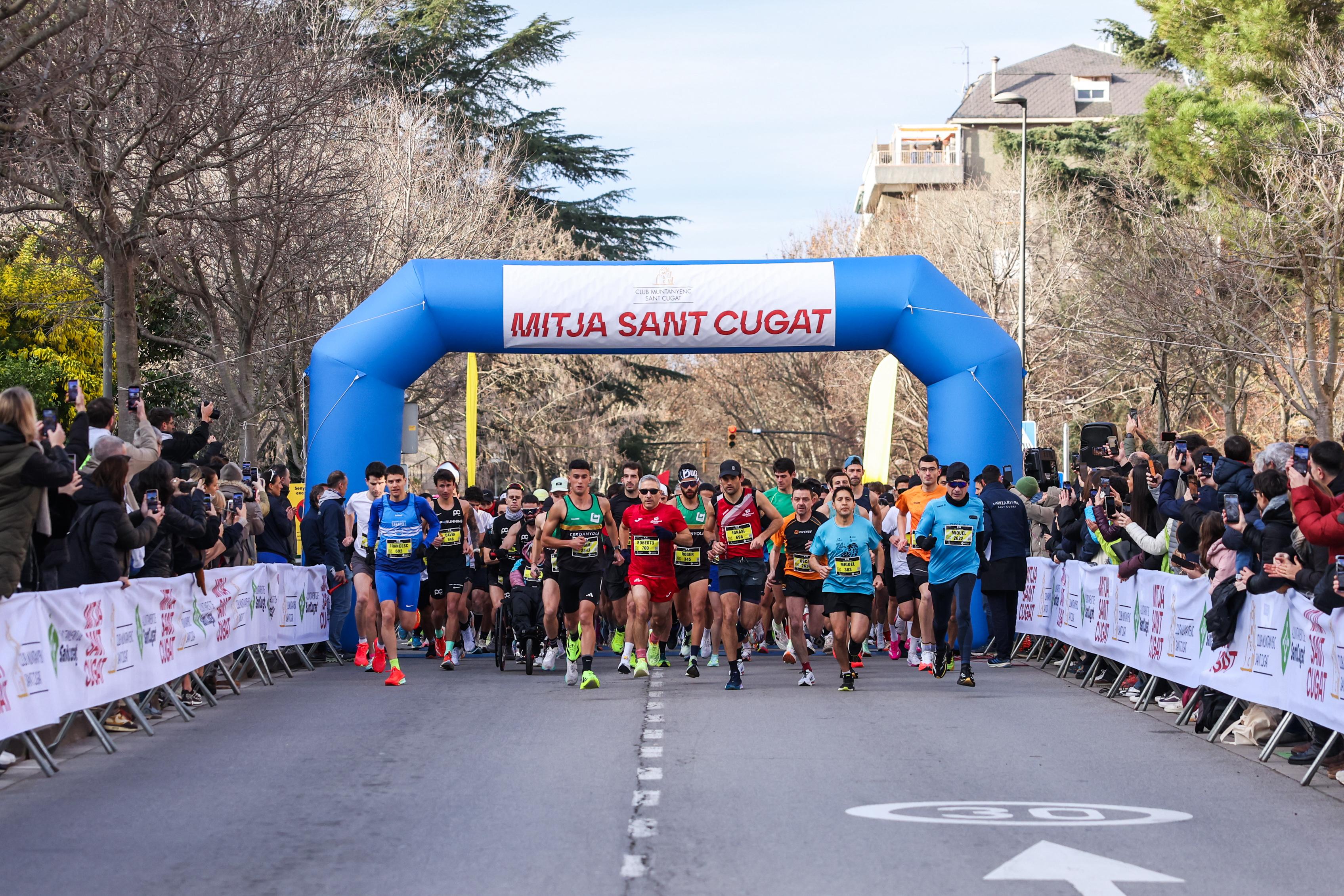 Sortida de la Mitja Marató FOTO: Ajuntament 