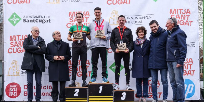 Karim Baami guanyador dels 10 quilòmetres FOTO: Ajuntament