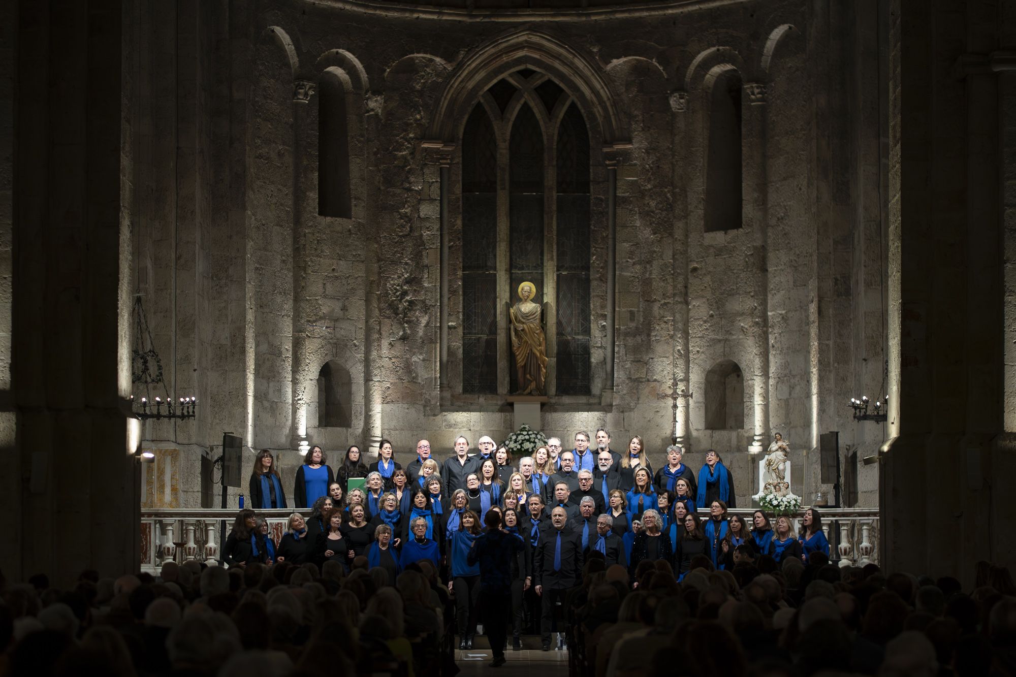 Concert solidari amb el Cor de Gòspel de Sant Cugat FOTO: Cedida