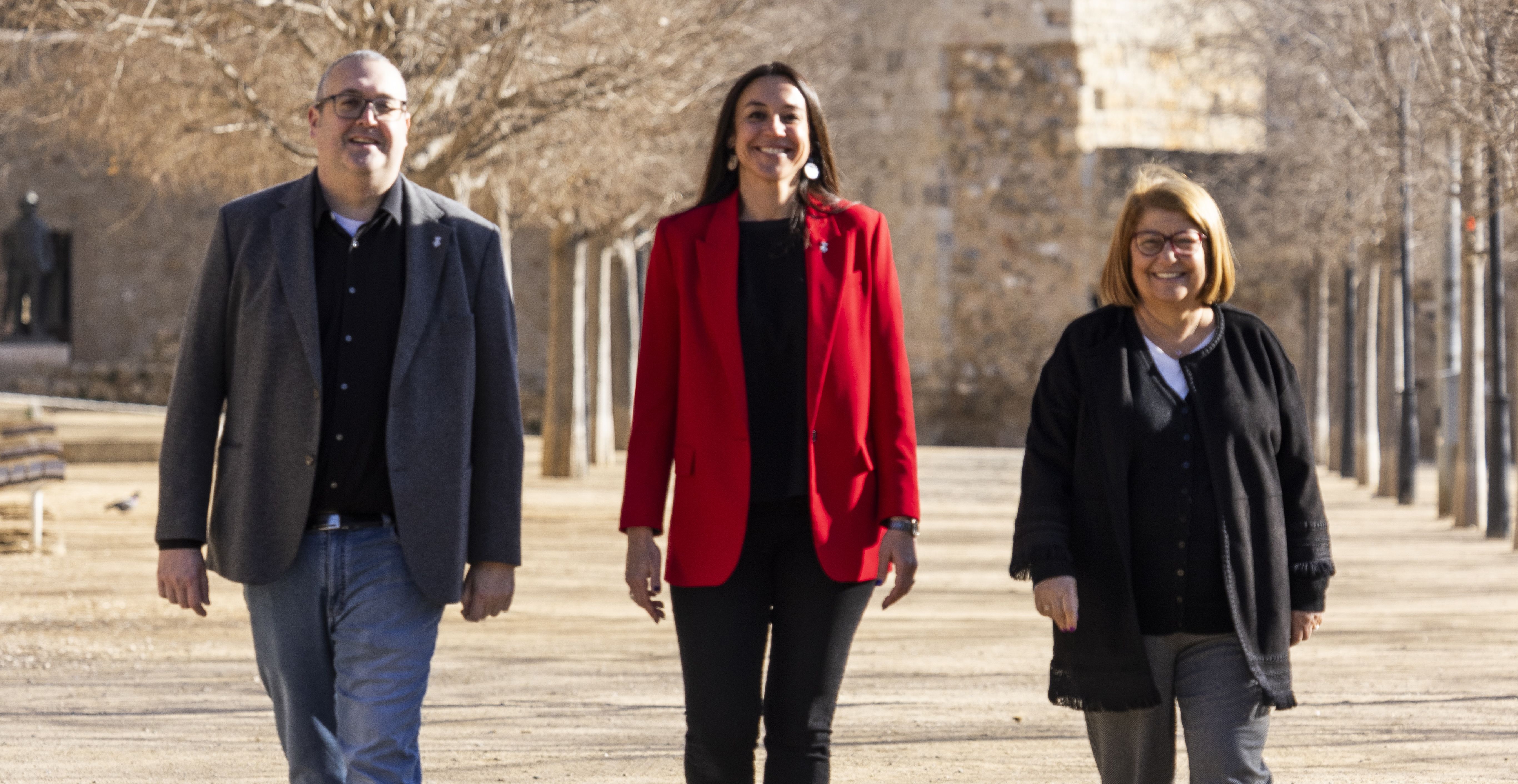 Els regidors del Grup Municipal Socialista, Elena Vila, Pilar Gorina i Jose Gallardo. FOTO: Cedida Els regidors del Grup Municipal Socialista, Jose Gallardo, Elena Vila i Pilar Gorina. FOTO: Cedida