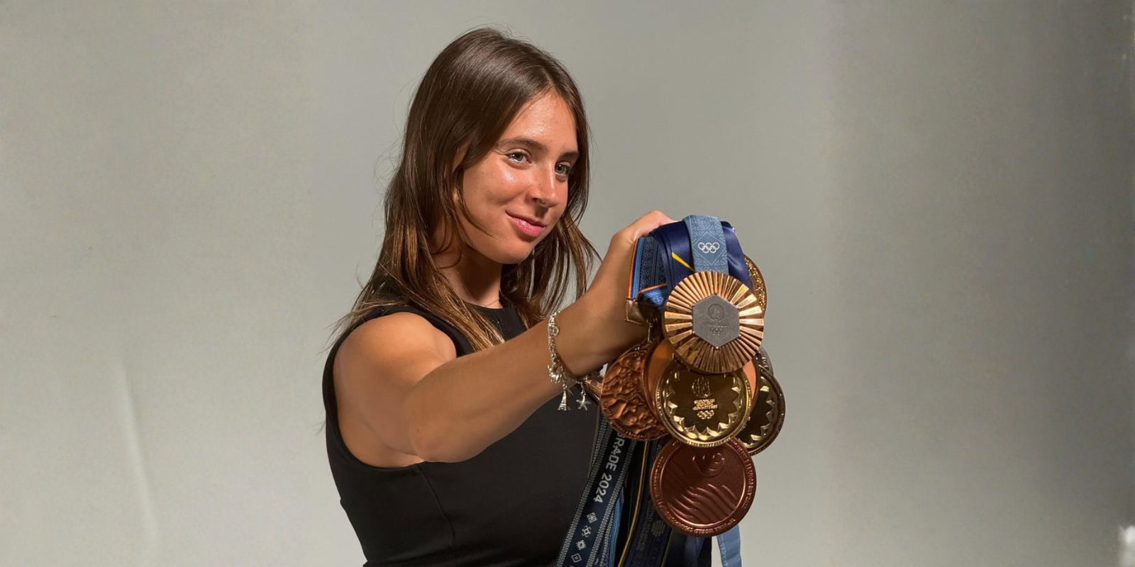 Alisa Ozhigina forma part de la selecció espanyola de natació artística. FOTO: @alisincro31