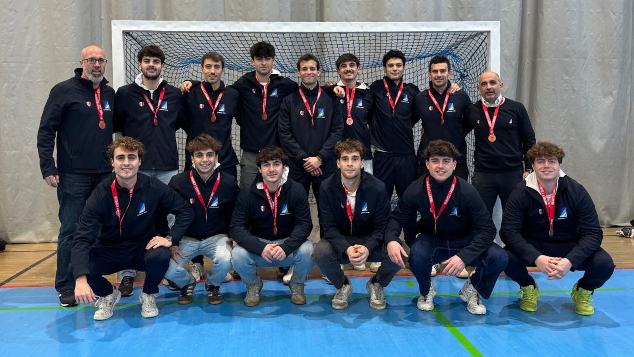 El masculí d'hhoquei sala aconsegueix el bronze en el Campionat d'Espanya. FOTO: Cedida