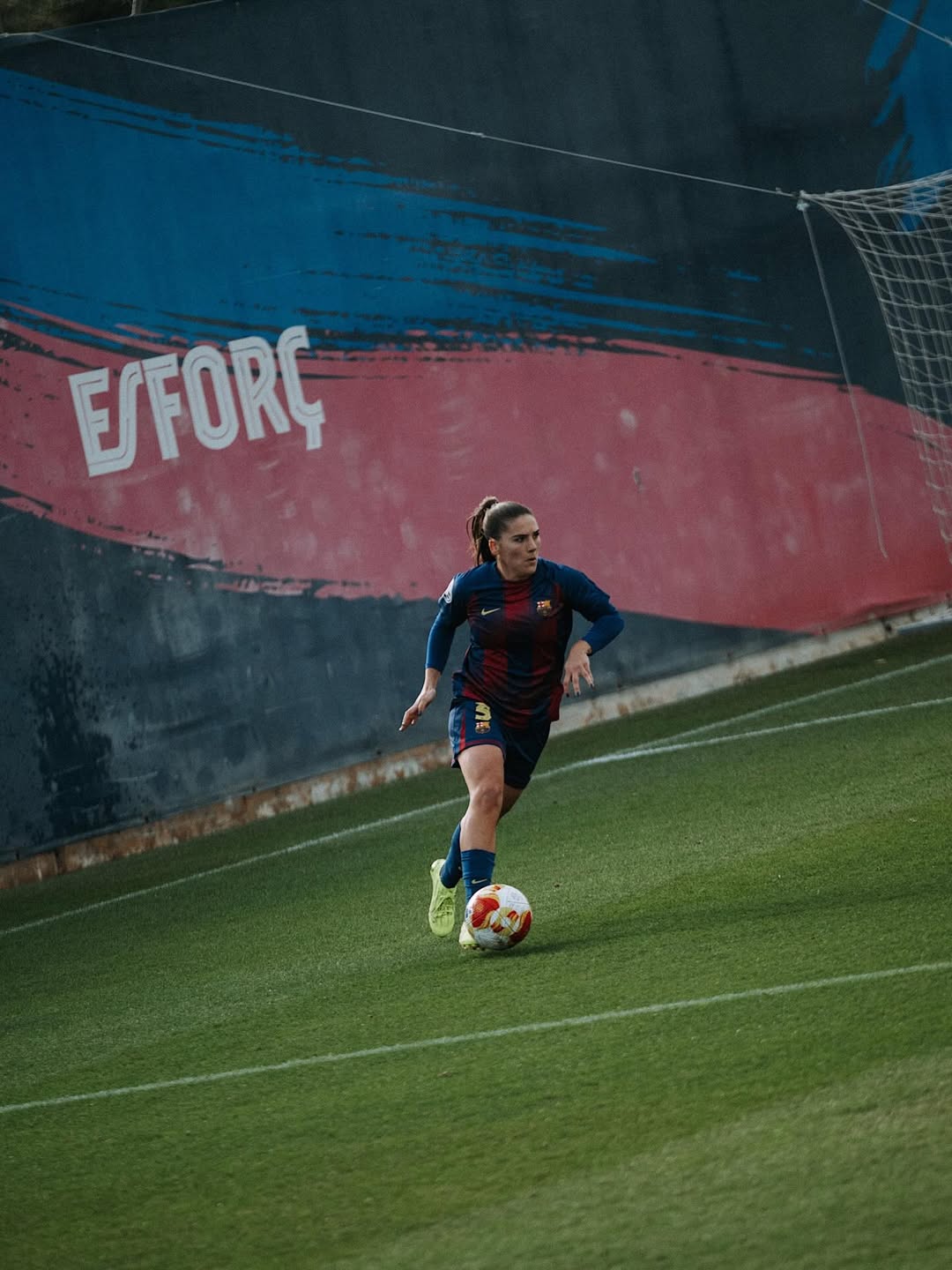 La jugadora de futbol santcugatenca, Adriana Ranera. FOTO: Cedida