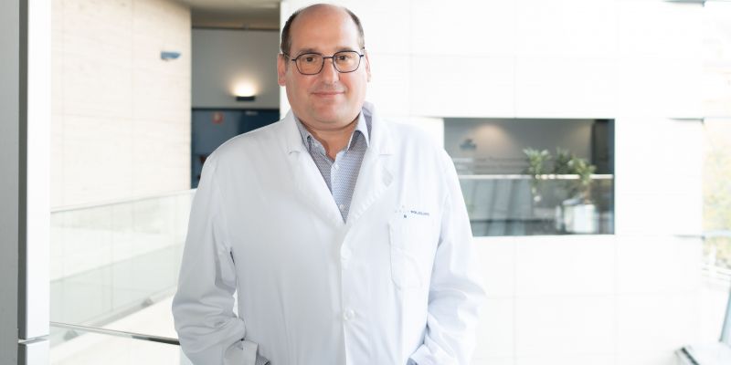 Dr. Daniel Adán, coordinador del C.I.R., especialista en medicina regenerativa i de la longevitat del CIR de Grup Policlínic, al Policlínic Torreblanca de Sant Cugat del Vallès.