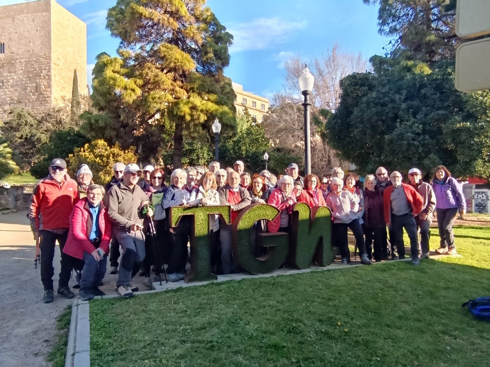 Nou GR històric entre Tarragona i Ulldemolins. FOTO: Club Muntanyenc