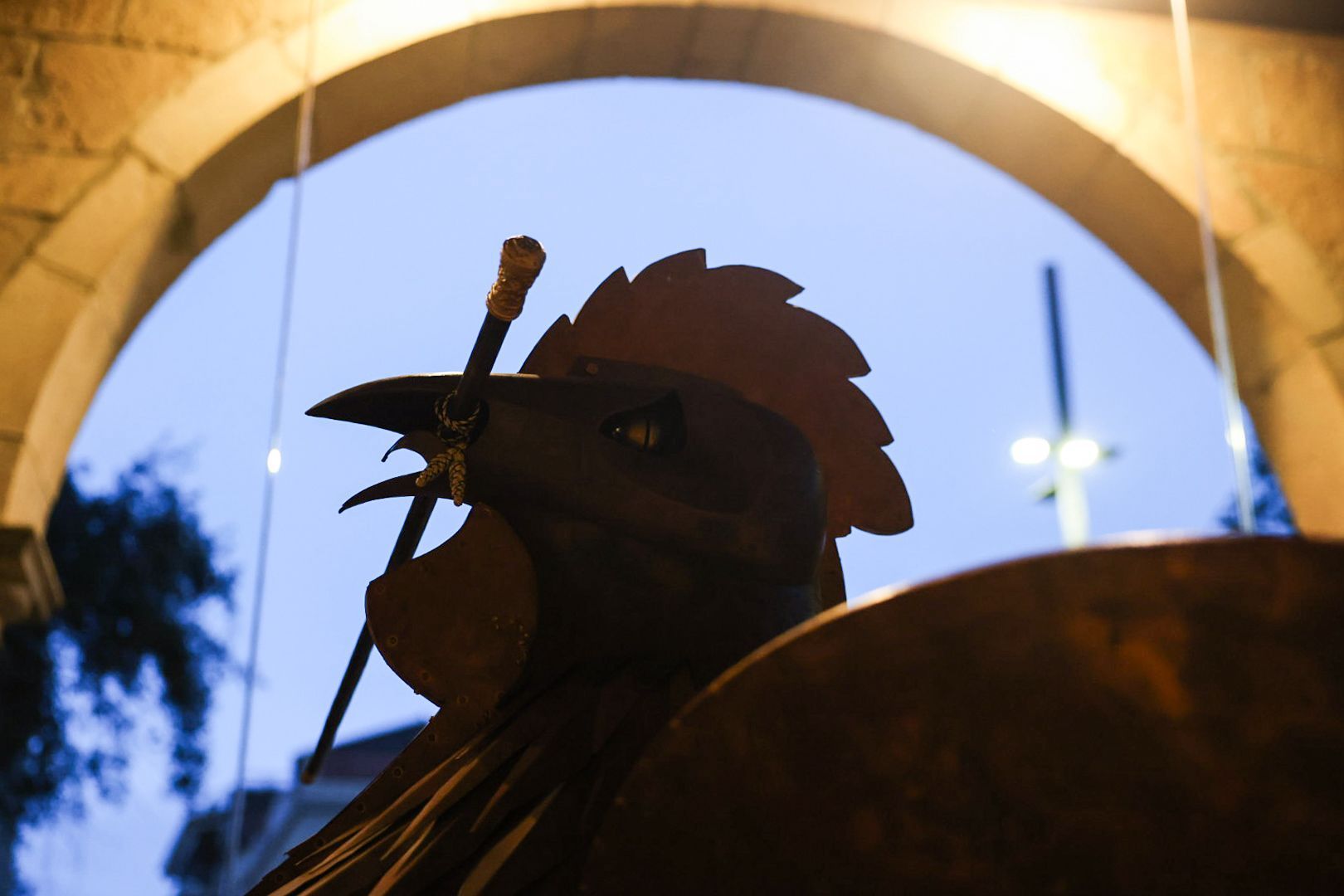 Presa de poder del Gall de Carnaval. FOTO: Ajuntament