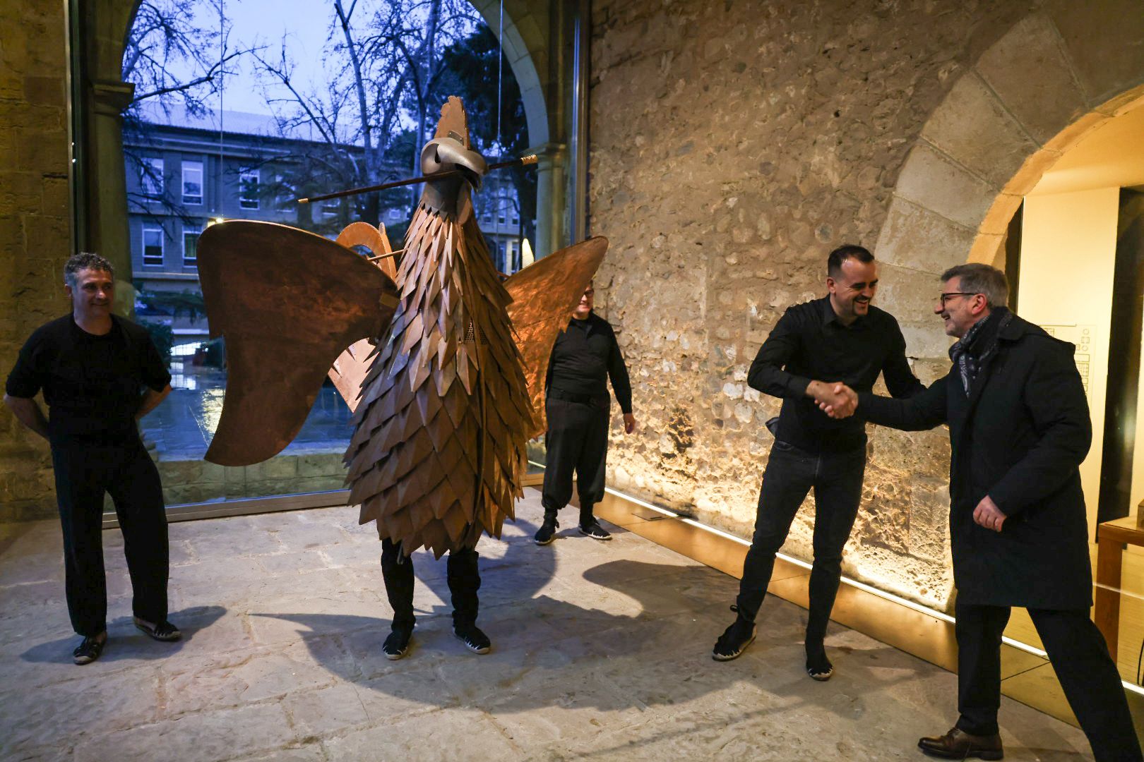 Presa de poder del Gall de Carnaval. FOTO: Ajuntament
