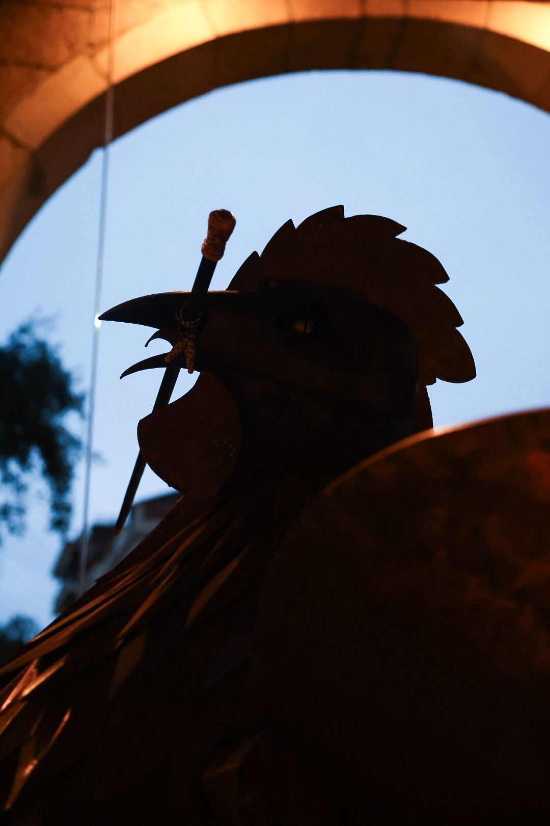 Presa de poder del Gall de Carnaval. FOTO: Ajuntament