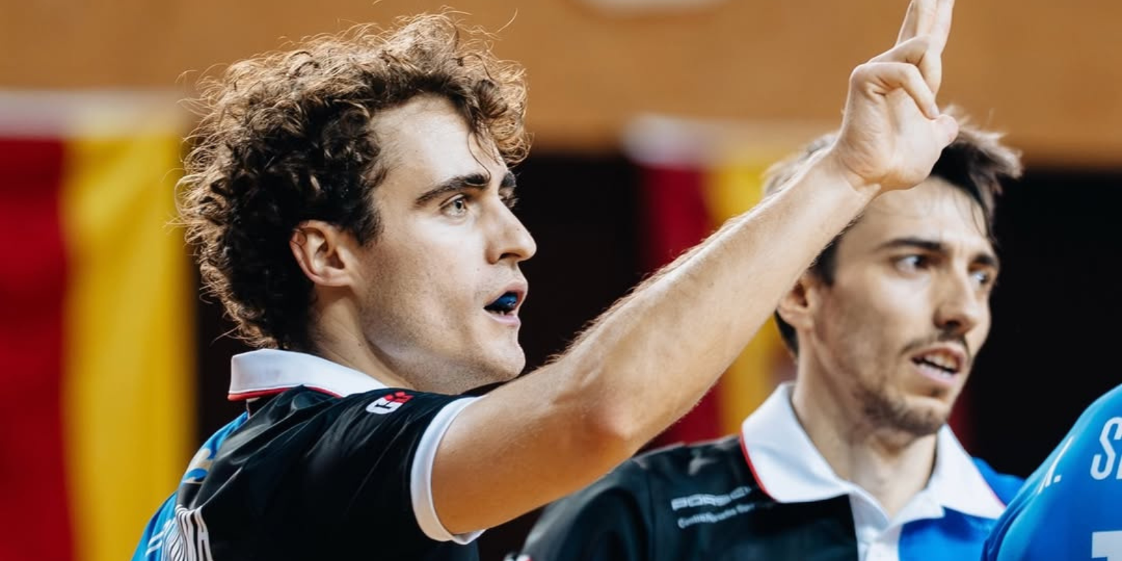 Jugadors del primer equip del Junior FC en el partit contra l’Harvestehuder THC. FOTO: Junior FC