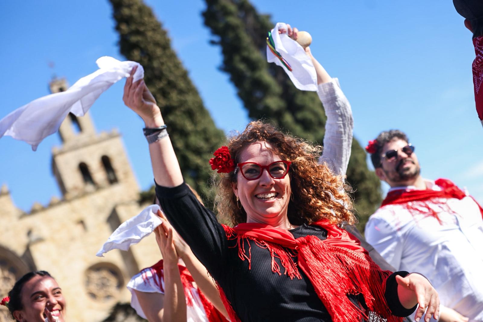 Ball de Gitanes de Carnaval a la plaça d'Octavià FOTO: Ajuntament