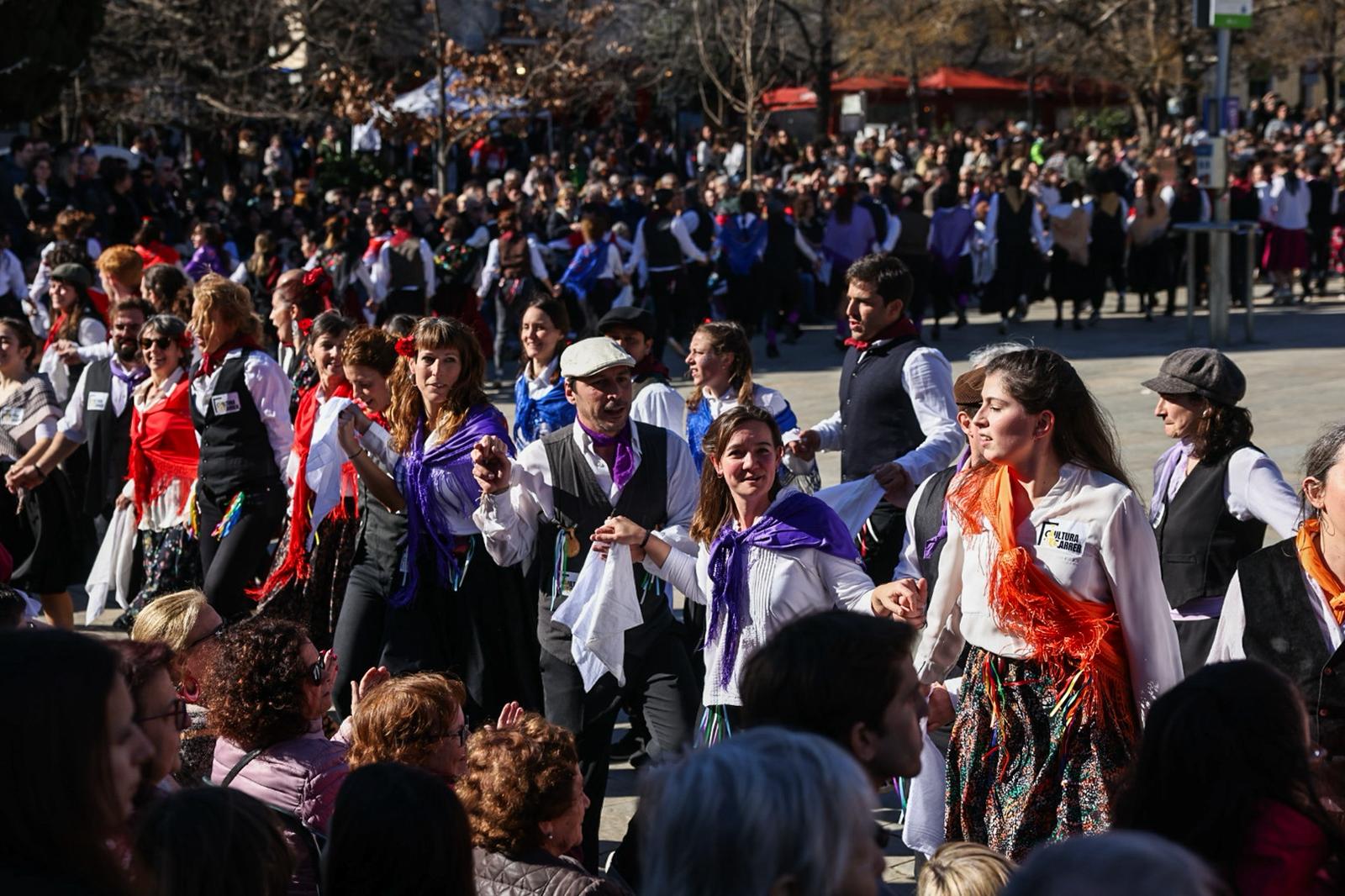 Ball de Gitanes de Carnaval a la plaça d'Octavià FOTO: Ajuntament