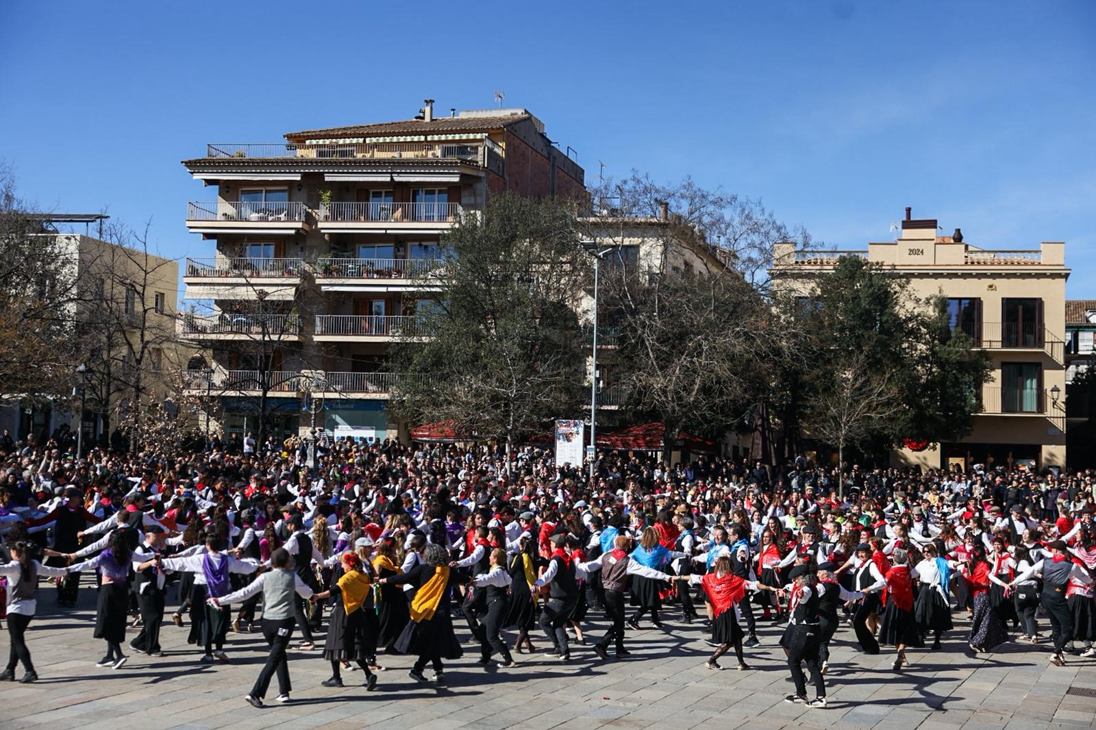 Ball de Gitanes de Carnaval a la plaça d'Octavià FOTO: Ajuntament