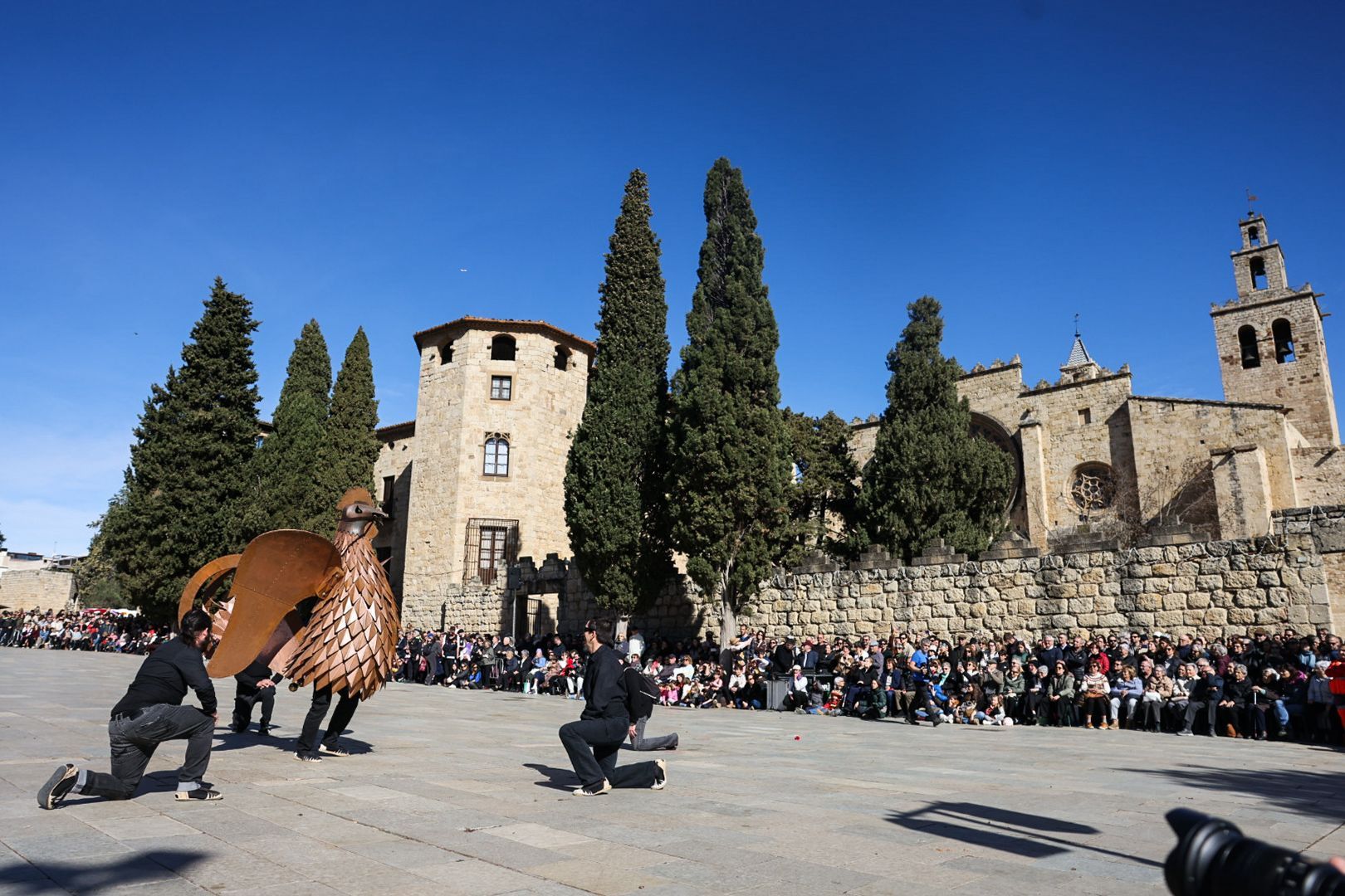 Ball de Gitanes de Carnaval a la plaça d'Octavià FOTO: Ajuntament