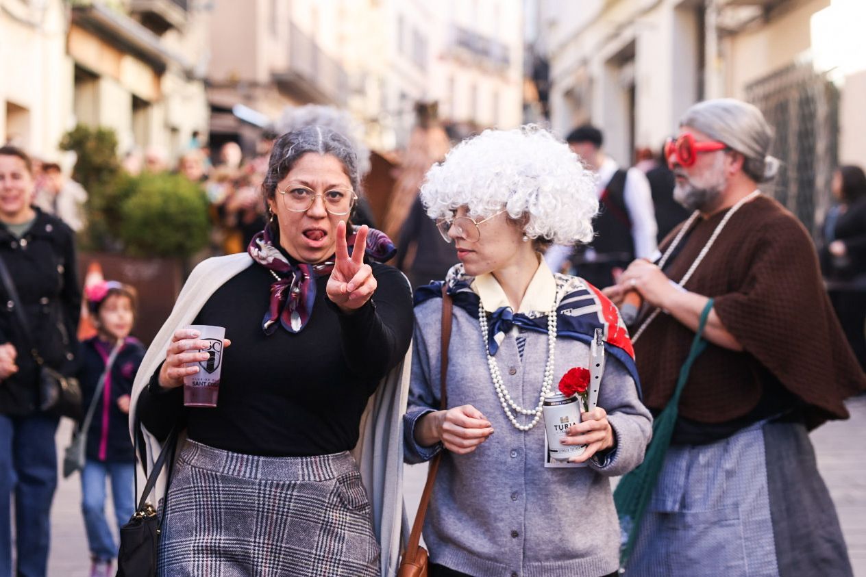 Ball de Gitanes de Carnaval a la plaça d'Octavià FOTO: Ajuntament