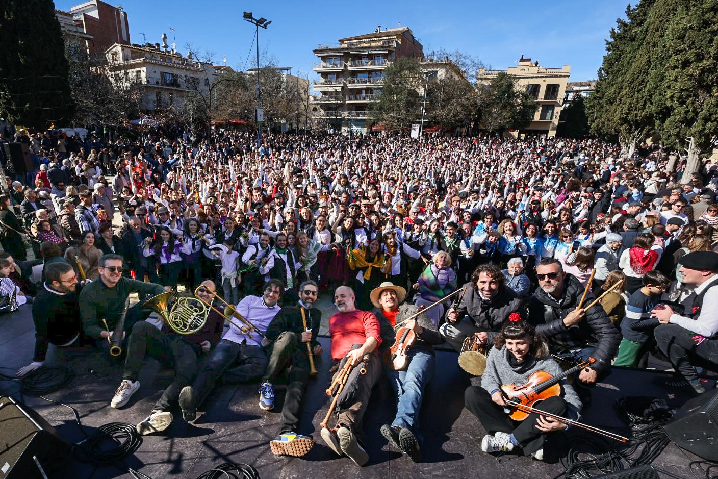 Ball de Gitanes de Carnaval a la plaça d'Octavià FOTO: Ajuntament