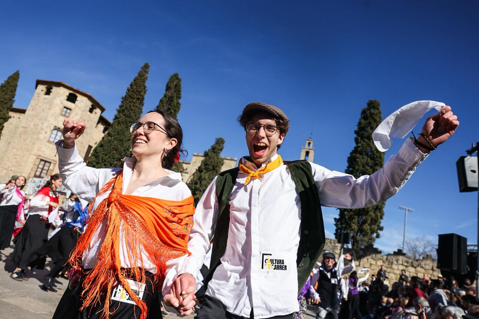 Ball de Gitanes de Carnaval a la plaça d'Octavià FOTO: Ajuntament