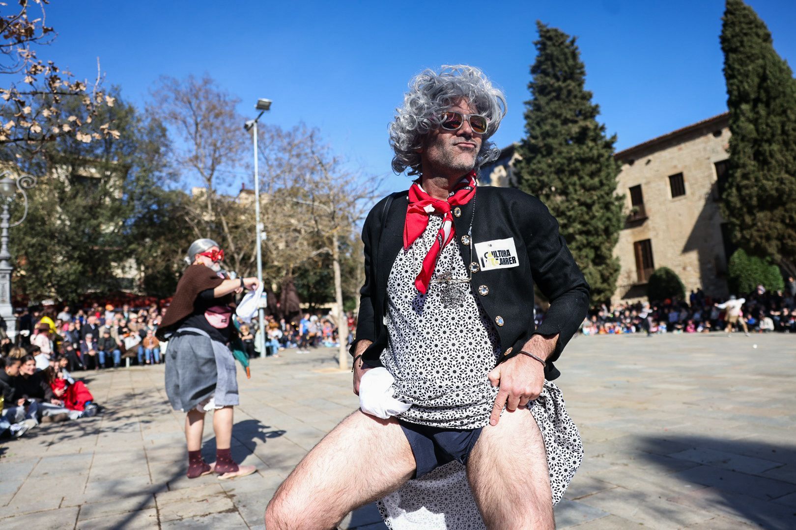Ball de Gitanes de Carnaval a la plaça d'Octavià FOTO: Ajuntament