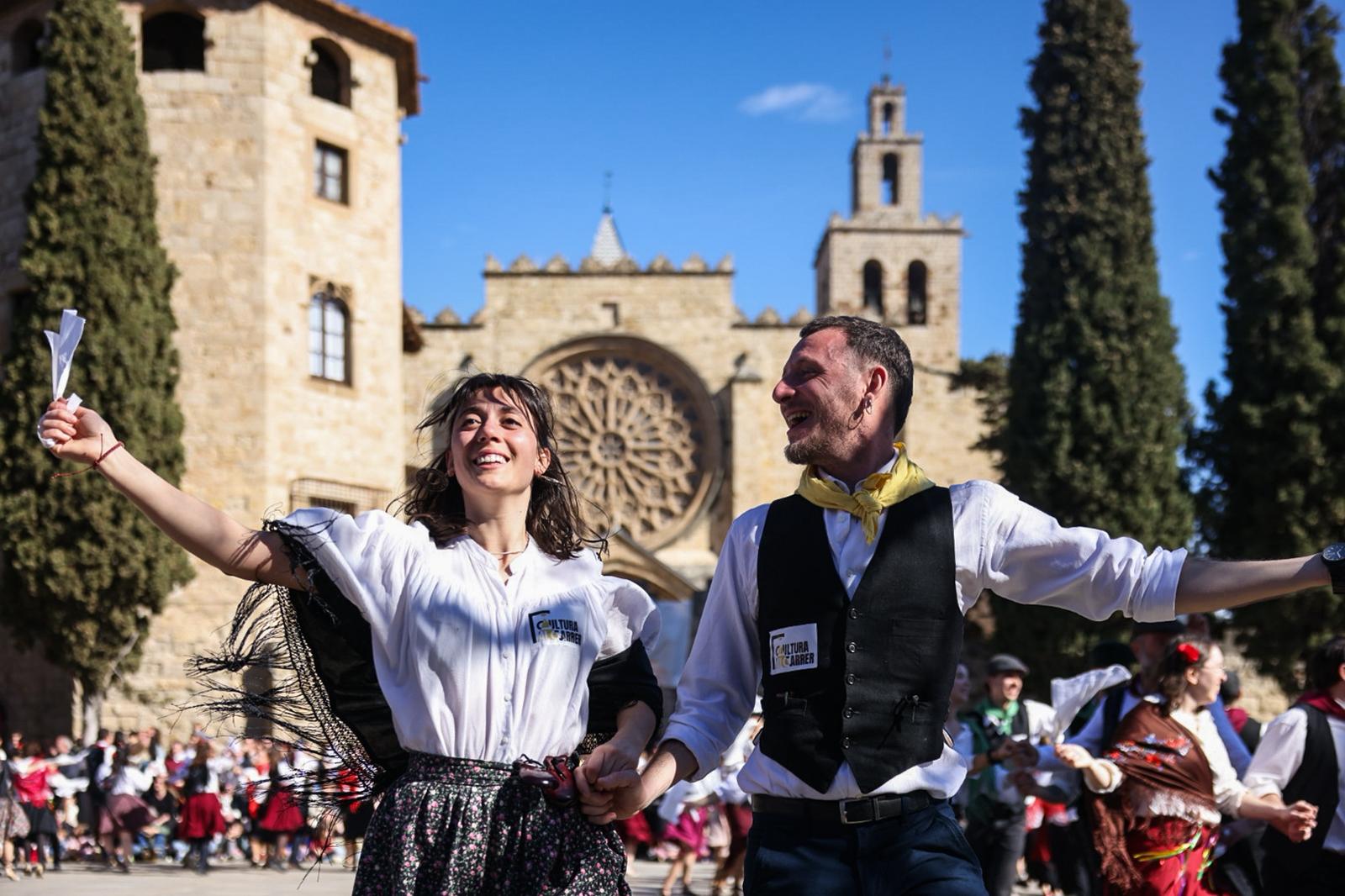 Ball de Gitanes de Carnaval a la plaça d'Octavià FOTO: Ajuntament