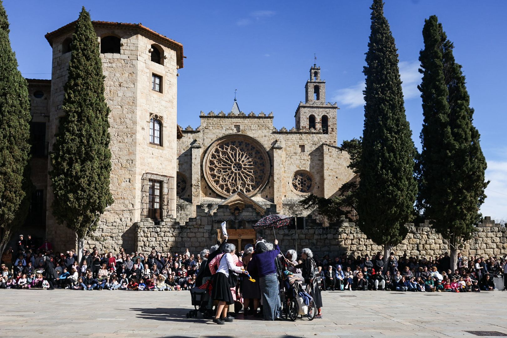 Ball de Gitanes de Carnaval a la plaça d'Octavià FOTO: Ajuntament