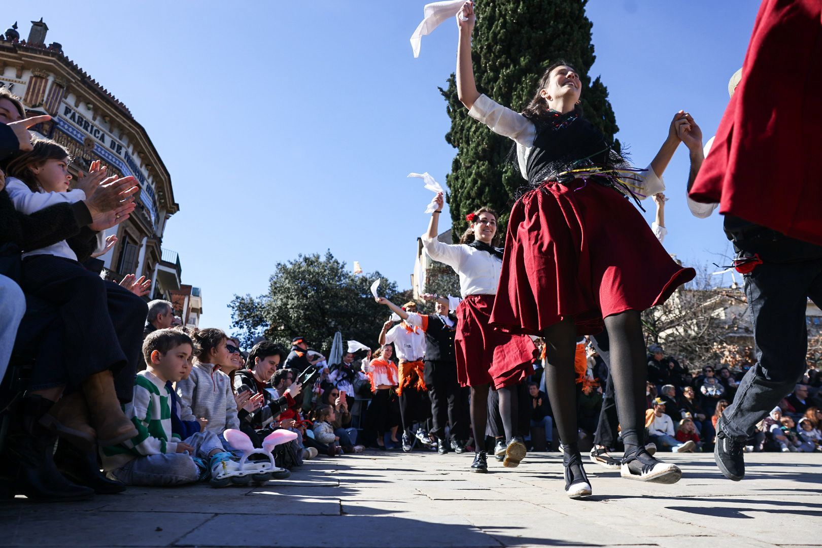 Ball de Gitanes de Carnaval a la plaça d'Octavià FOTO: Ajuntament