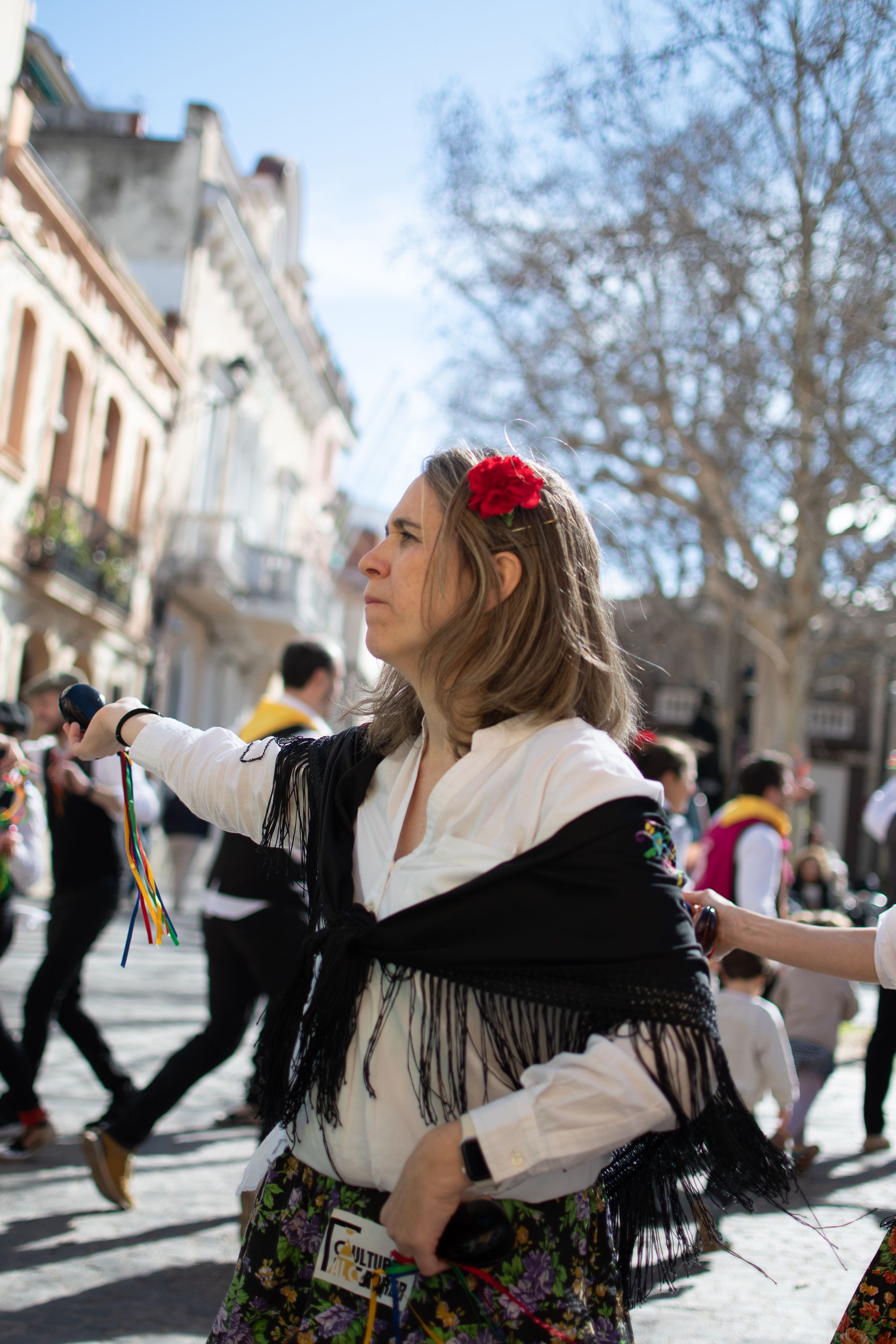 Ball de Gitanes desoctaviades a la plaça de Barcelona FOTO: Pol Rodríguez (TOT Sant Cugat)