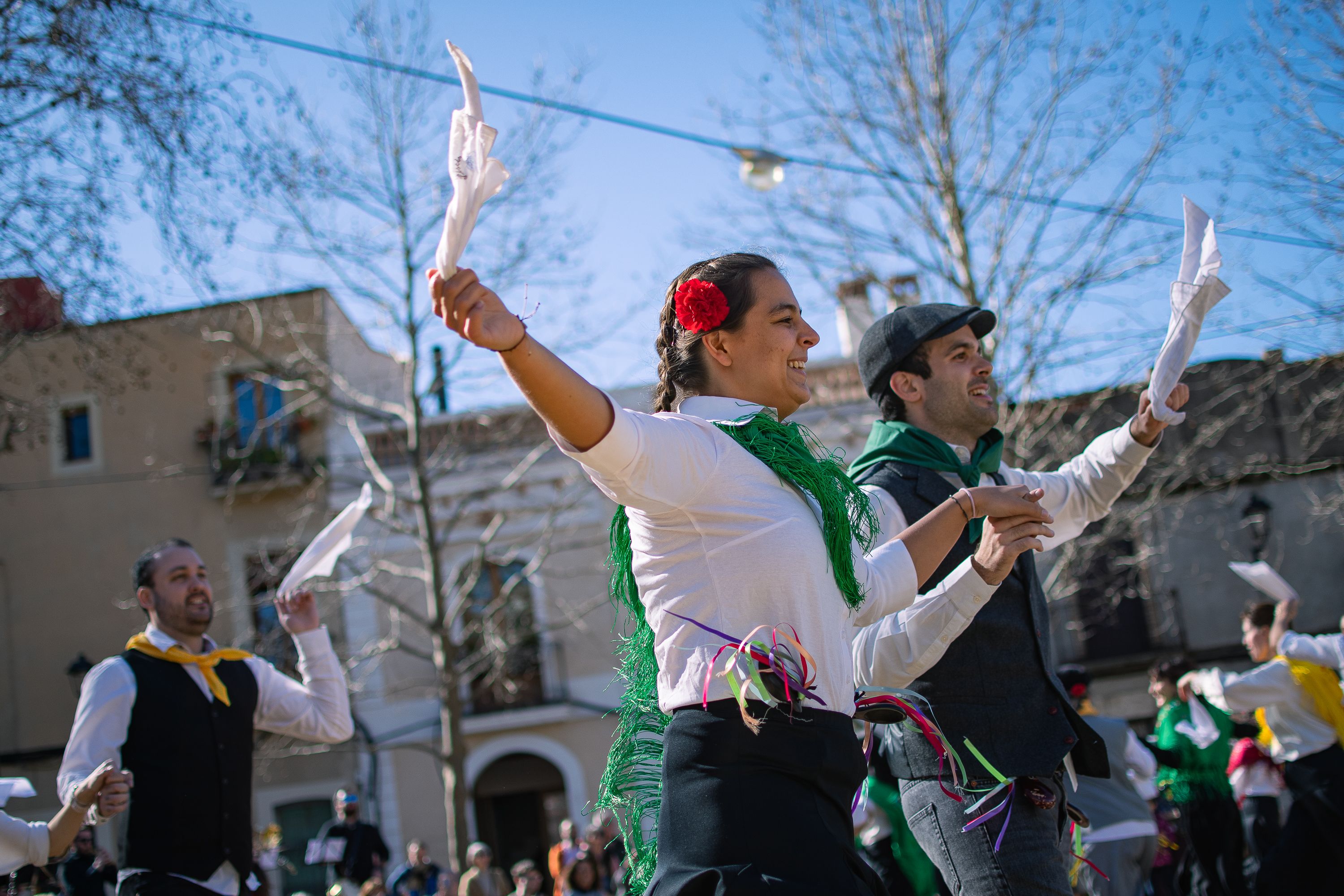 Ball de Gitanes desoctaviades a la plaça de Barcelona FOTO: Pol Rodríguez (TOT Sant Cugat)