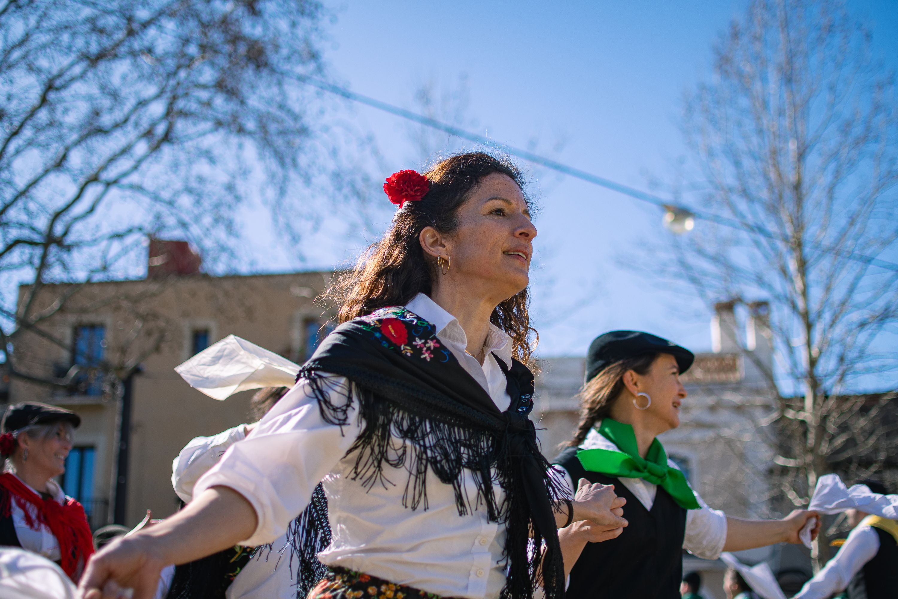 Ball de Gitanes desoctaviades a la plaça de Barcelona FOTO: Pol Rodríguez (TOT Sant Cugat)
