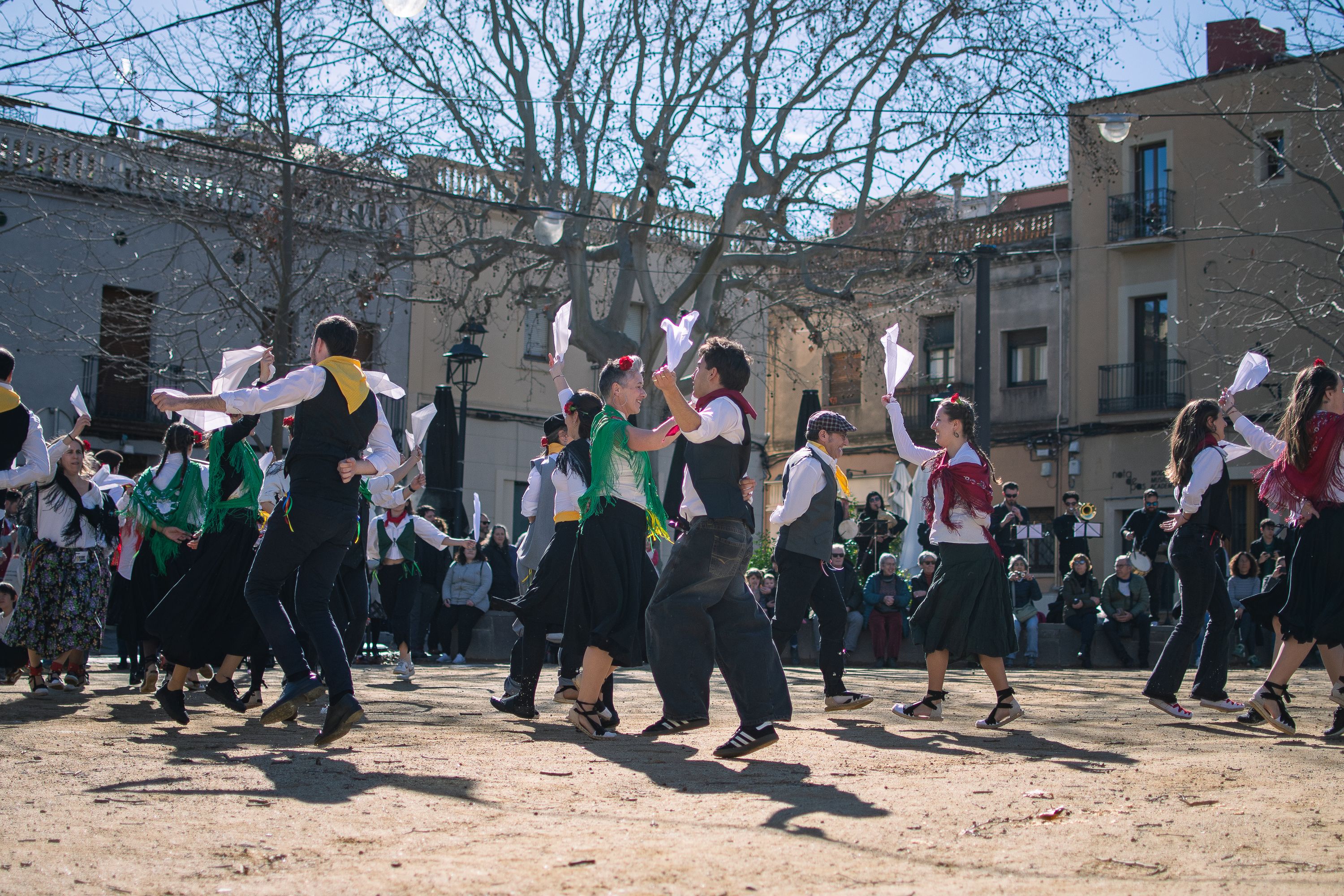 Ball de Gitanes desoctaviades a la plaça de Barcelona FOTO: Pol Rodríguez (TOT Sant Cugat)