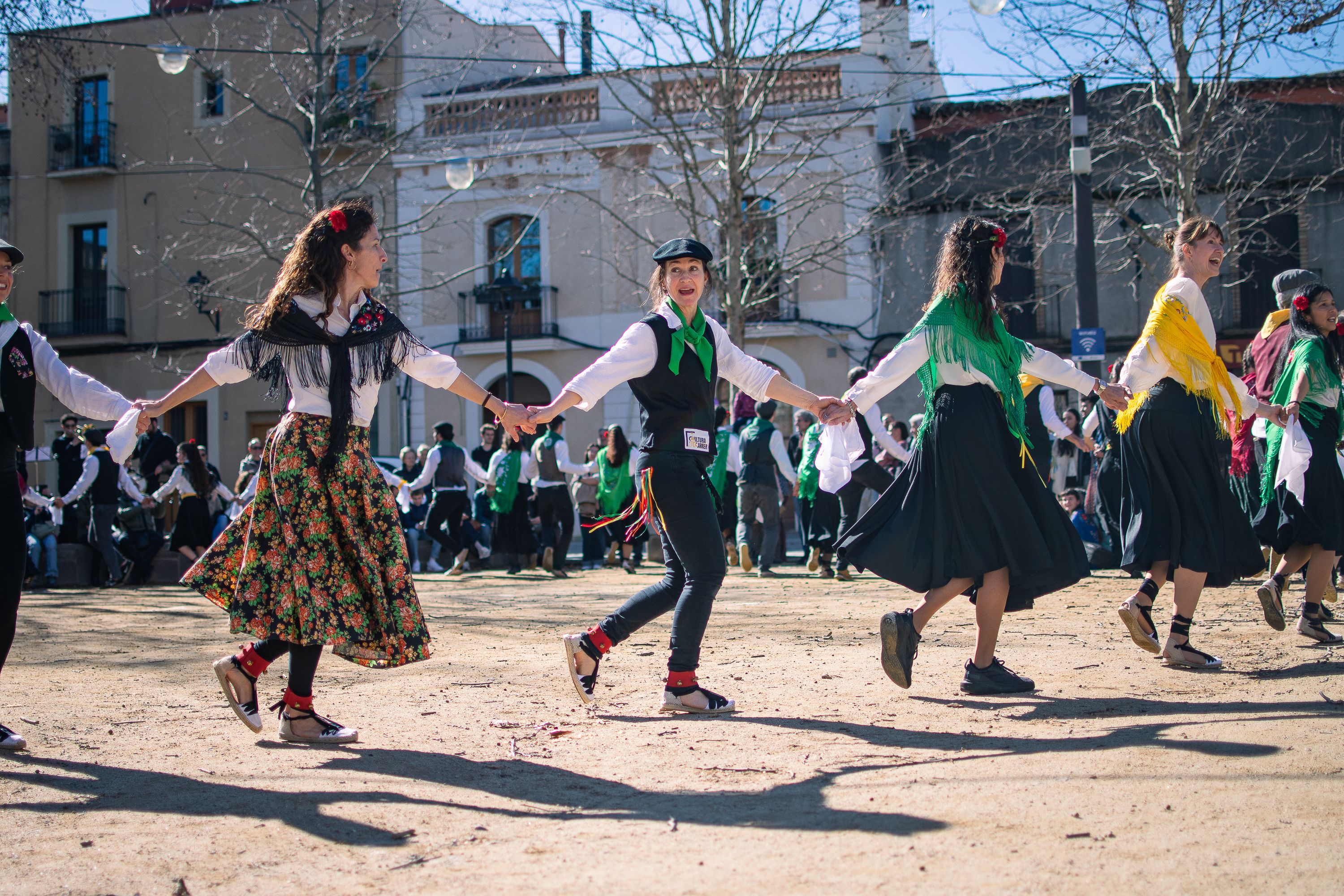 Ball de Gitanes desoctaviades a la plaça de Barcelona FOTO: Pol Rodríguez (TOT Sant Cugat)