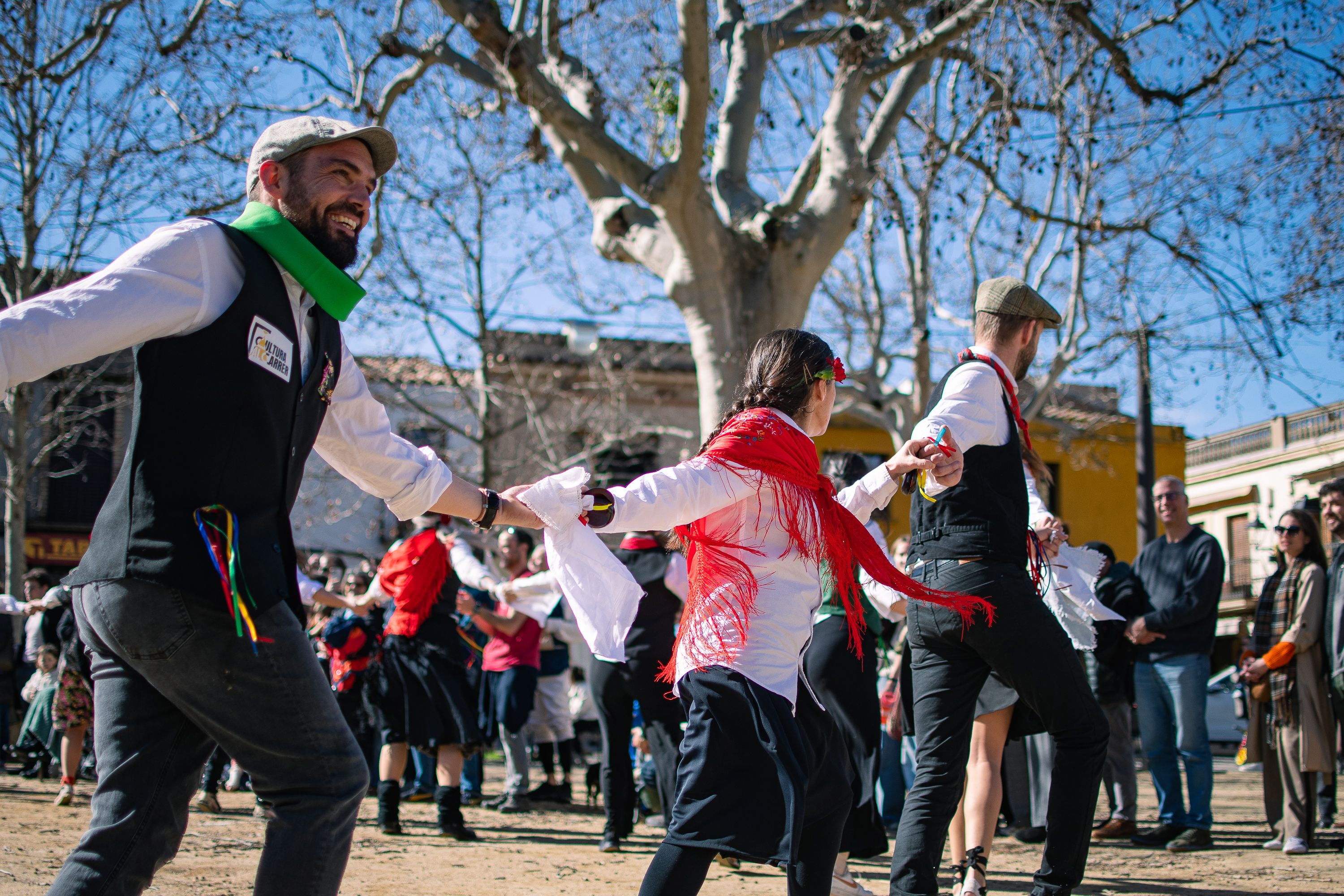 Ball de Gitanes desoctaviades a la plaça de Barcelona FOTO: Pol Rodríguez (TOT Sant Cugat)