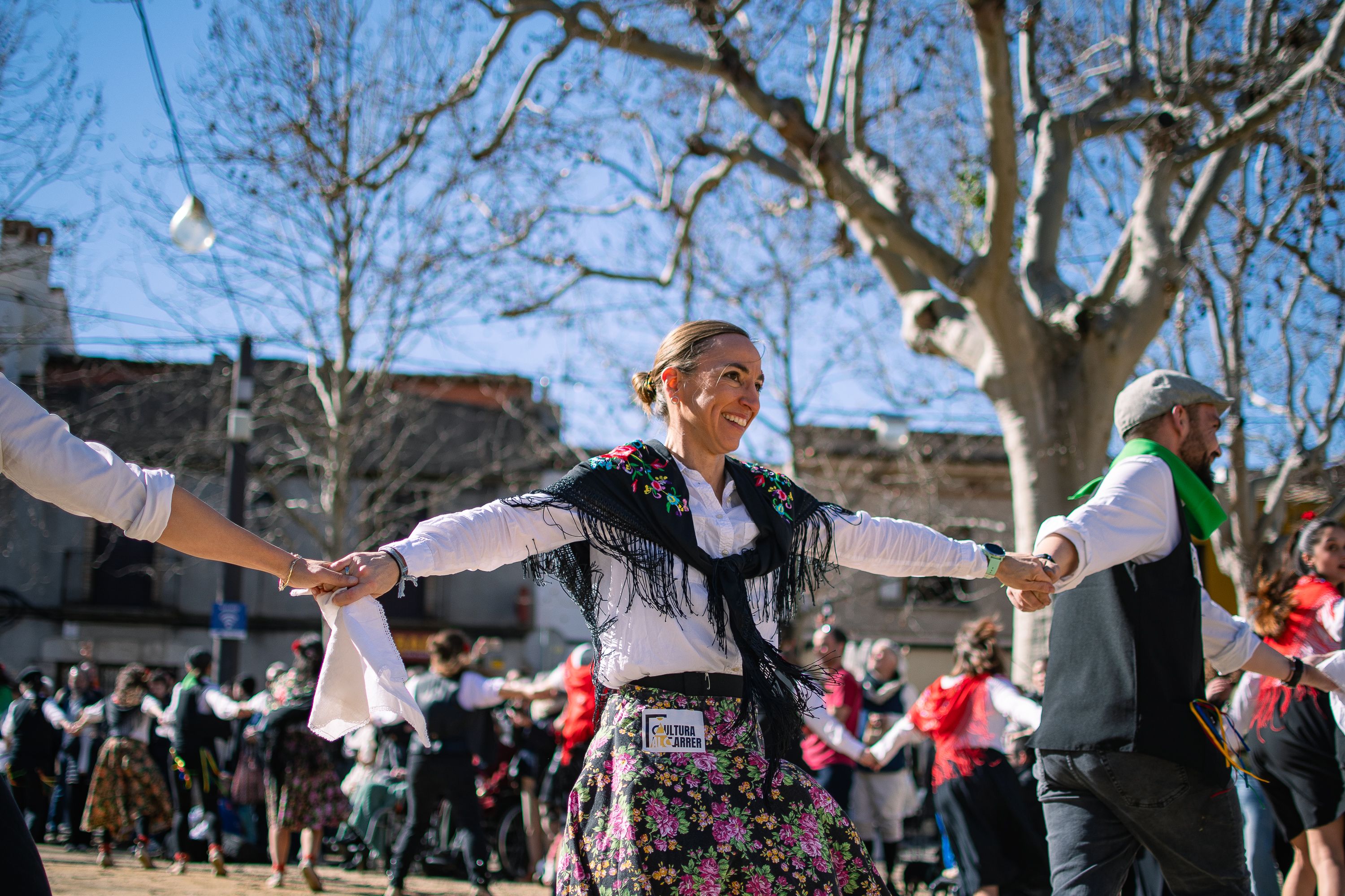 Ball de Gitanes desoctaviades a la plaça de Barcelona FOTO: Pol Rodríguez (TOT Sant Cugat)