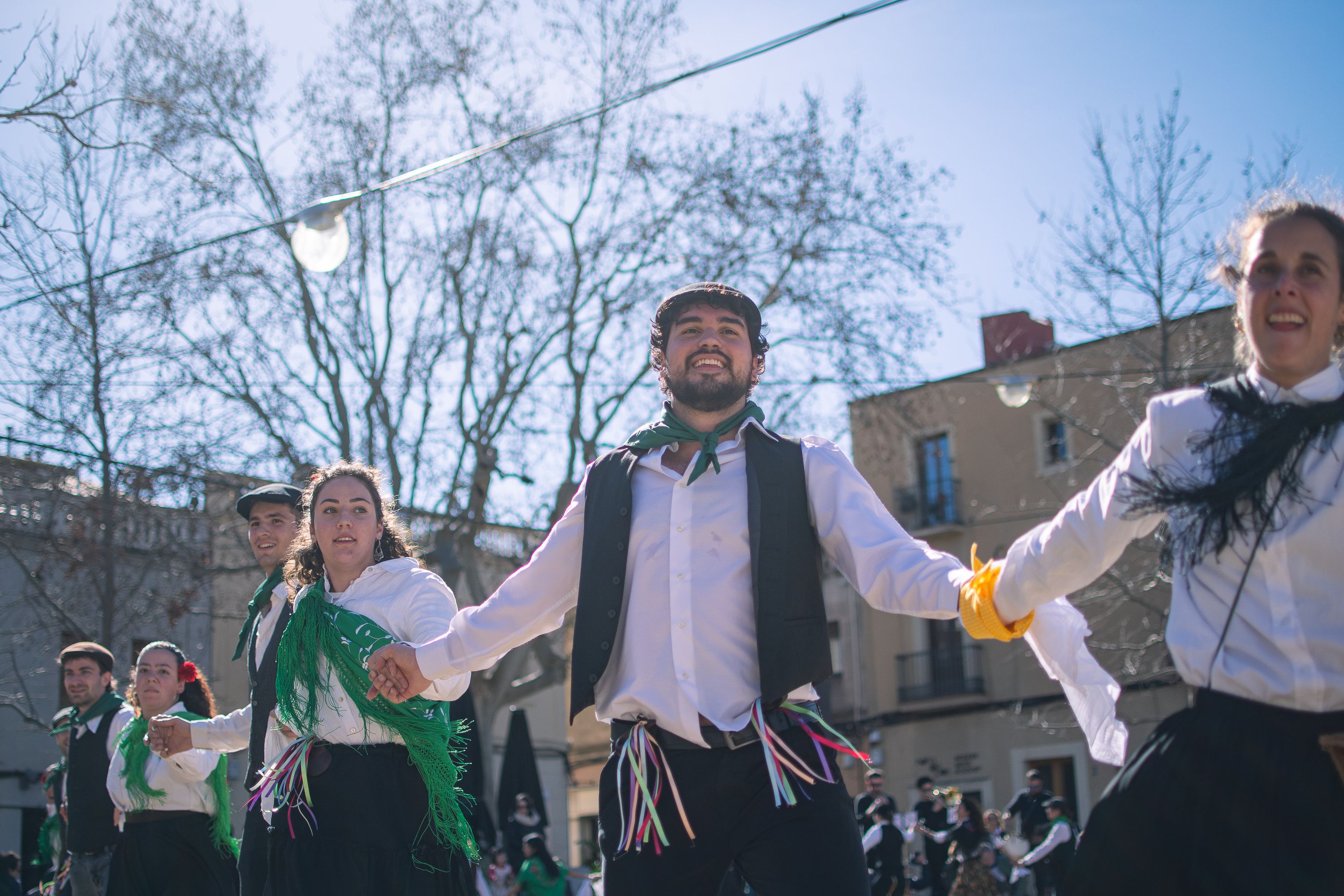 Ball de Gitanes desoctaviades a la plaça de Barcelona FOTO: Pol Rodríguez (TOT Sant Cugat)
