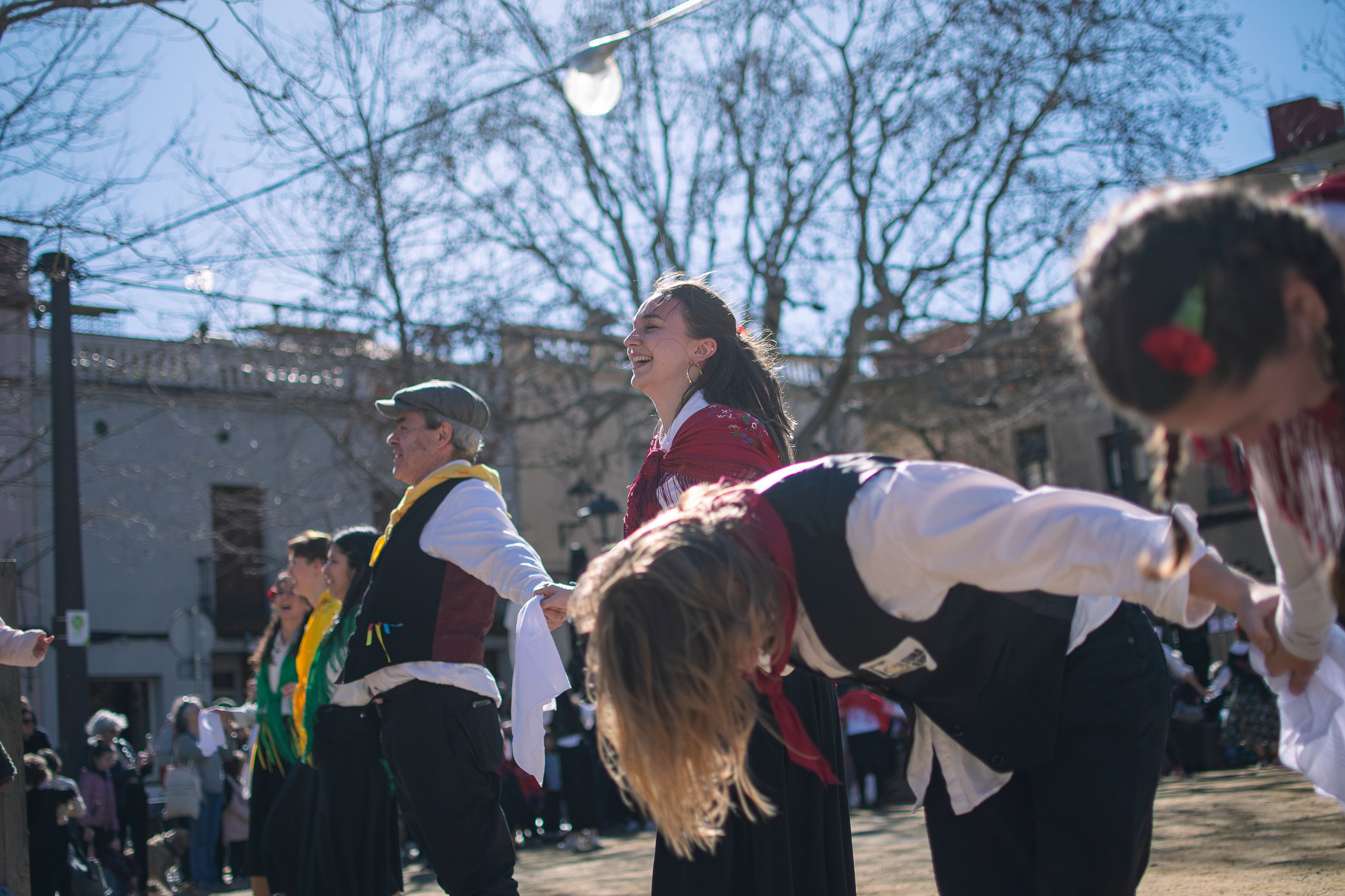 Ball de Gitanes desoctaviades a la plaça de Barcelona FOTO: Pol Rodríguez (TOT Sant Cugat)