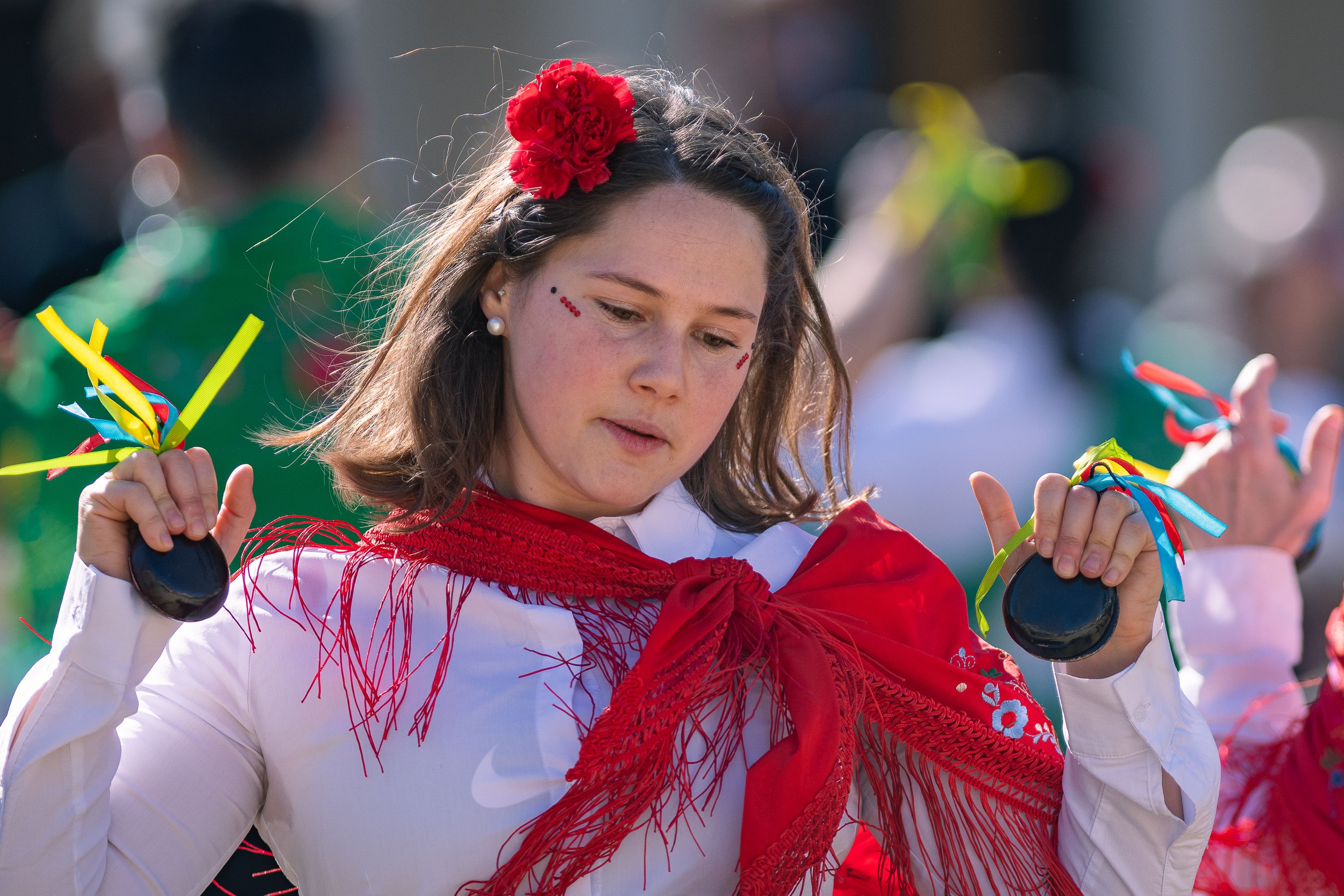 Ball de Gitanes desoctaviades a la plaça de Barcelona FOTO: Pol Rodríguez (TOT Sant Cugat)