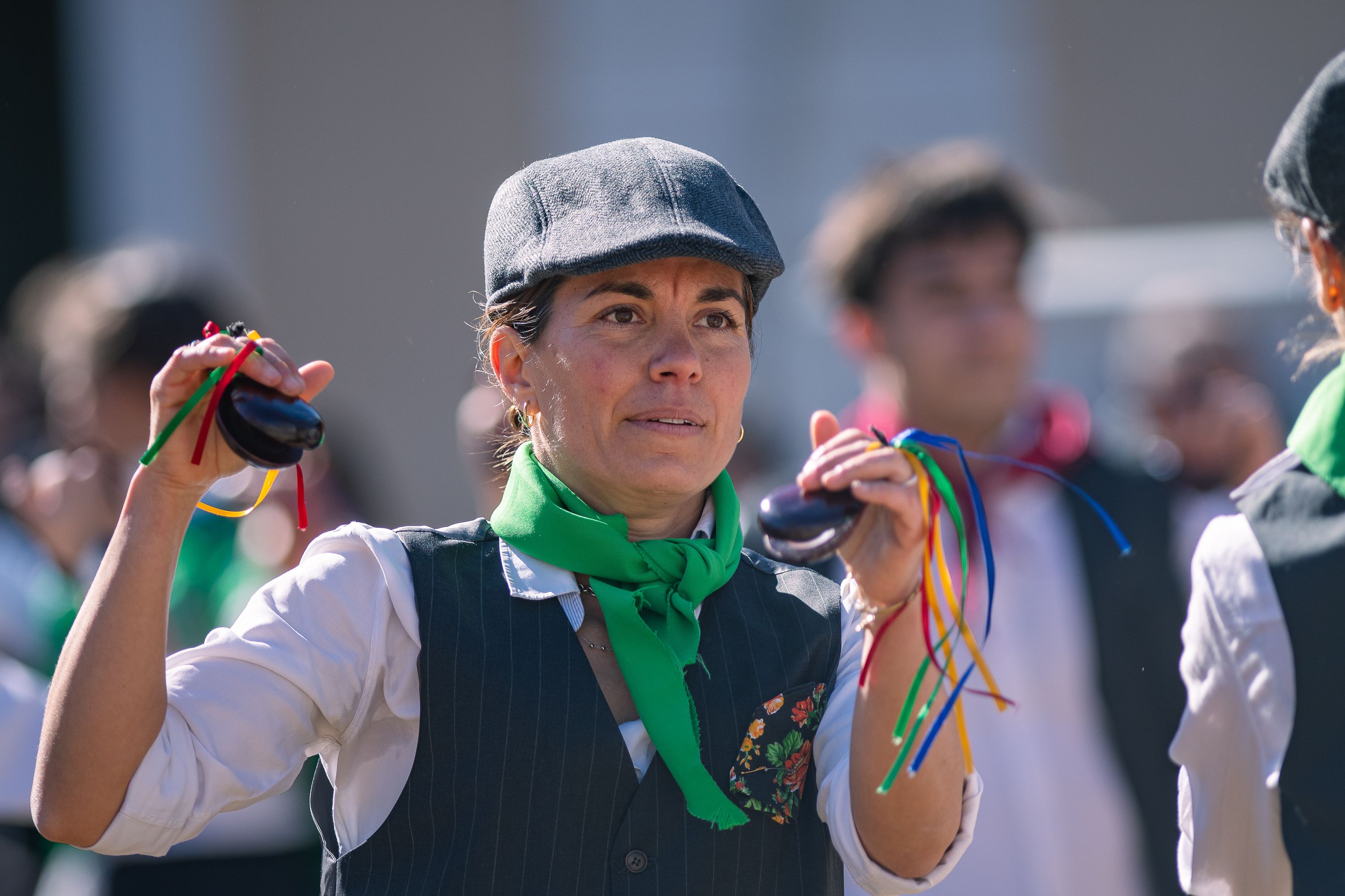 Ball de Gitanes desoctaviades a la plaça de Barcelona FOTO: Pol Rodríguez (TOT Sant Cugat)