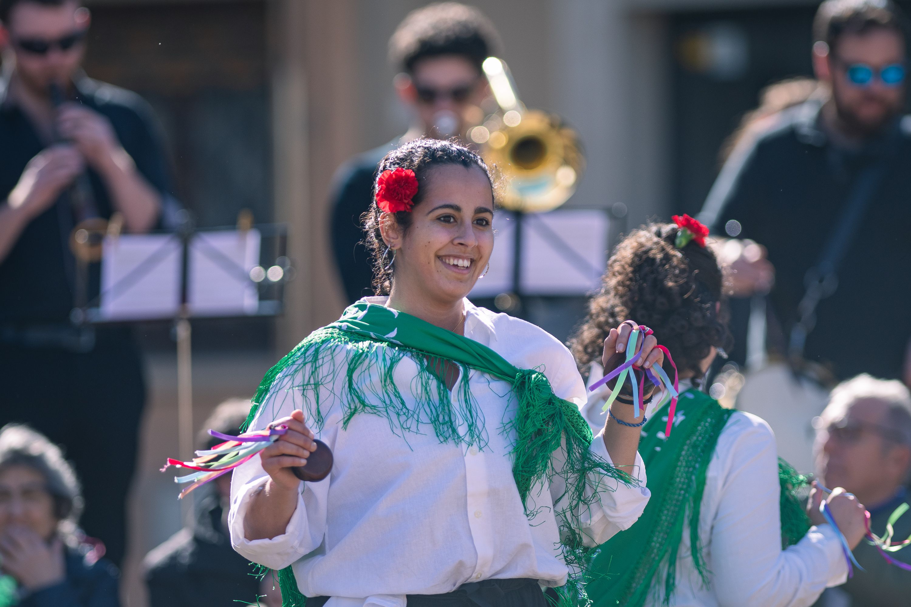 Ball de Gitanes desoctaviades a la plaça de Barcelona FOTO: Pol Rodríguez (TOT Sant Cugat)