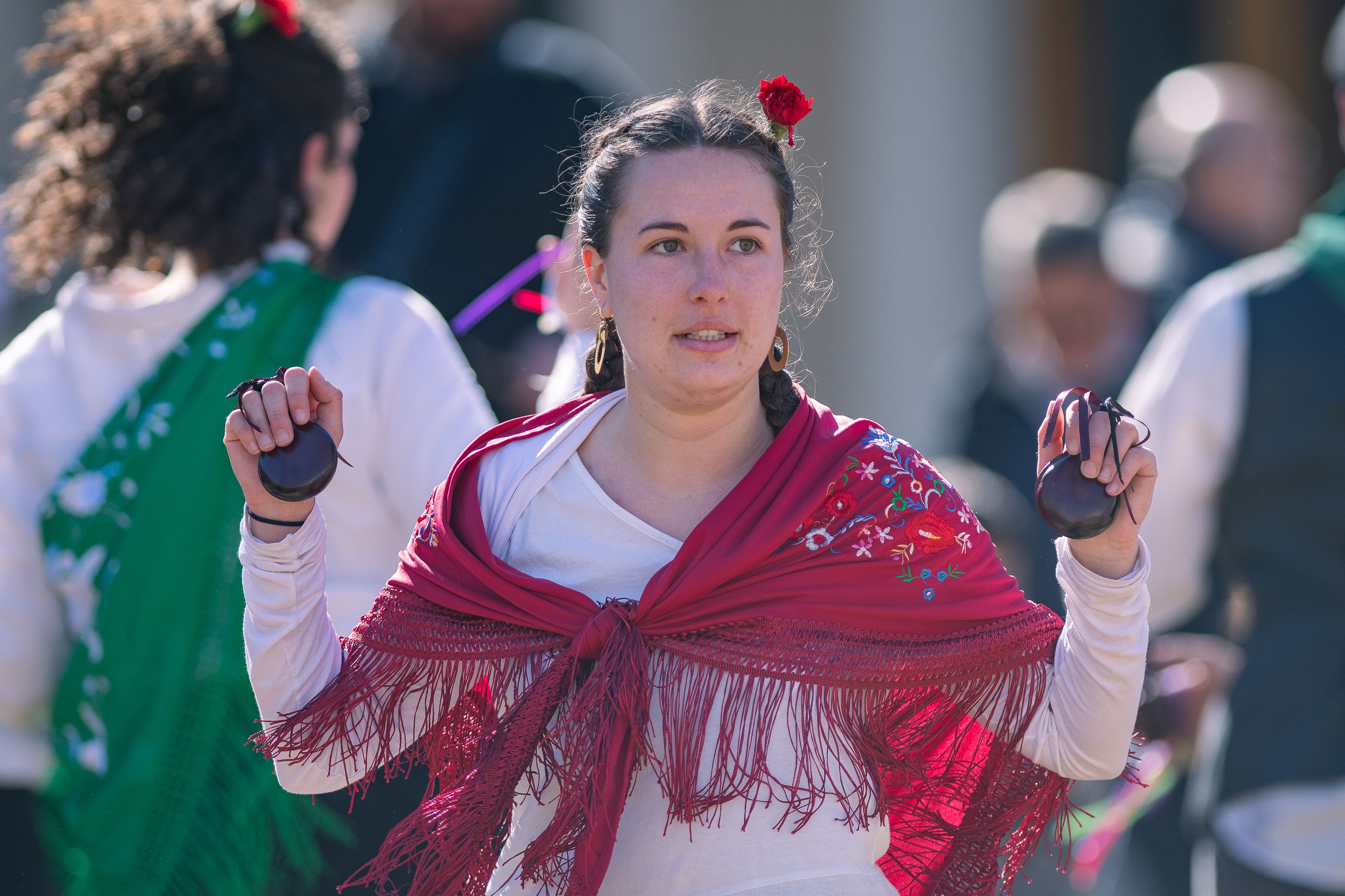Ball de Gitanes desoctaviades a la plaça de Barcelona FOTO: Pol Rodríguez (TOT Sant Cugat)