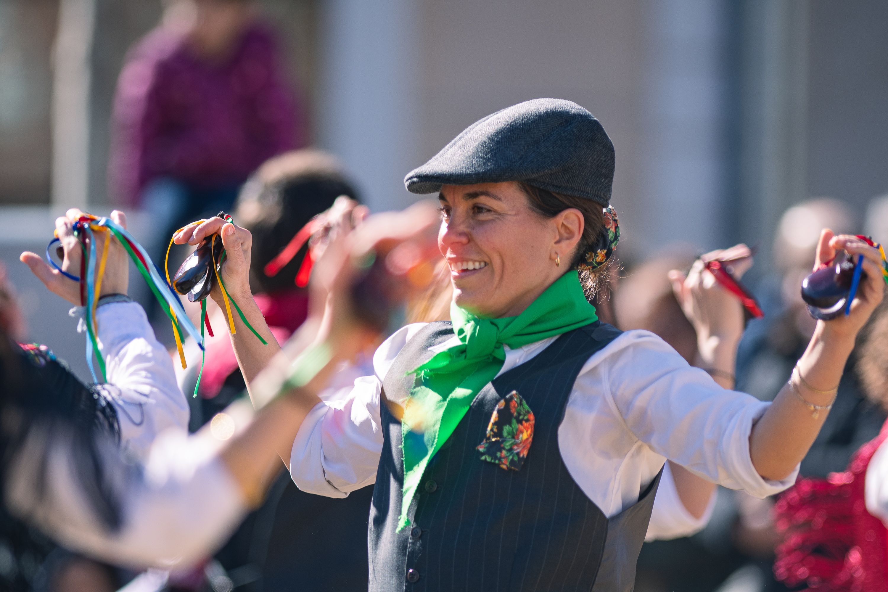 Ball de Gitanes desoctaviades a la plaça de Barcelona FOTO: Pol Rodríguez (TOT Sant Cugat)
