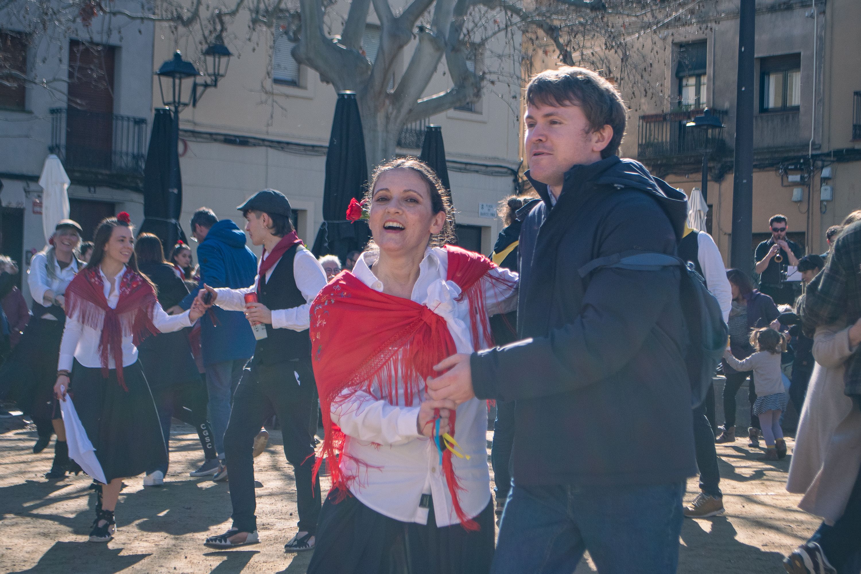 Ball de Gitanes desoctaviades a la plaça de Barcelona FOTO: Pol Rodríguez (TOT Sant Cugat)