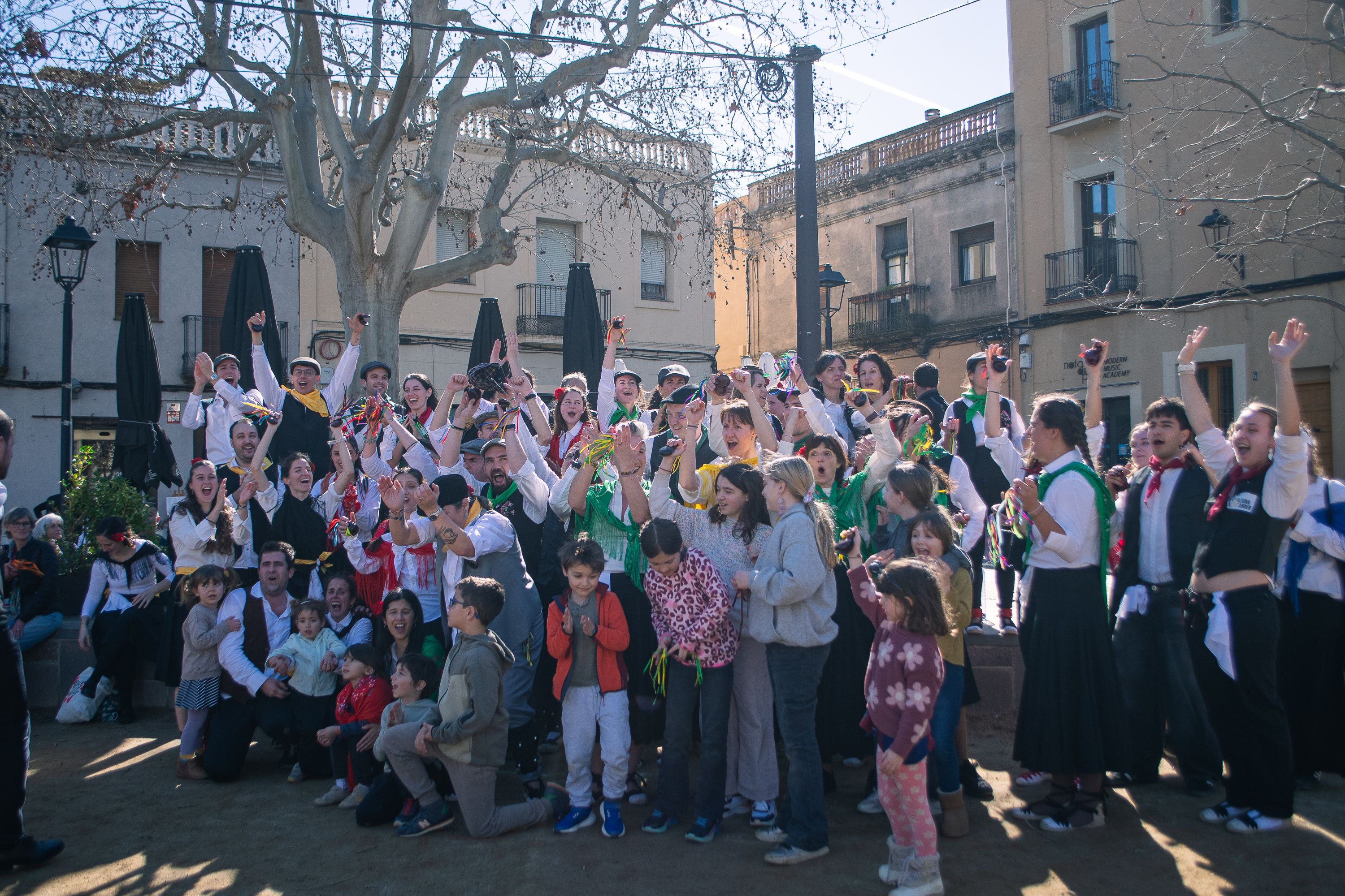 Ball de Gitanes desoctaviades a la plaça de Barcelona FOTO: Pol Rodríguez (TOT Sant Cugat)